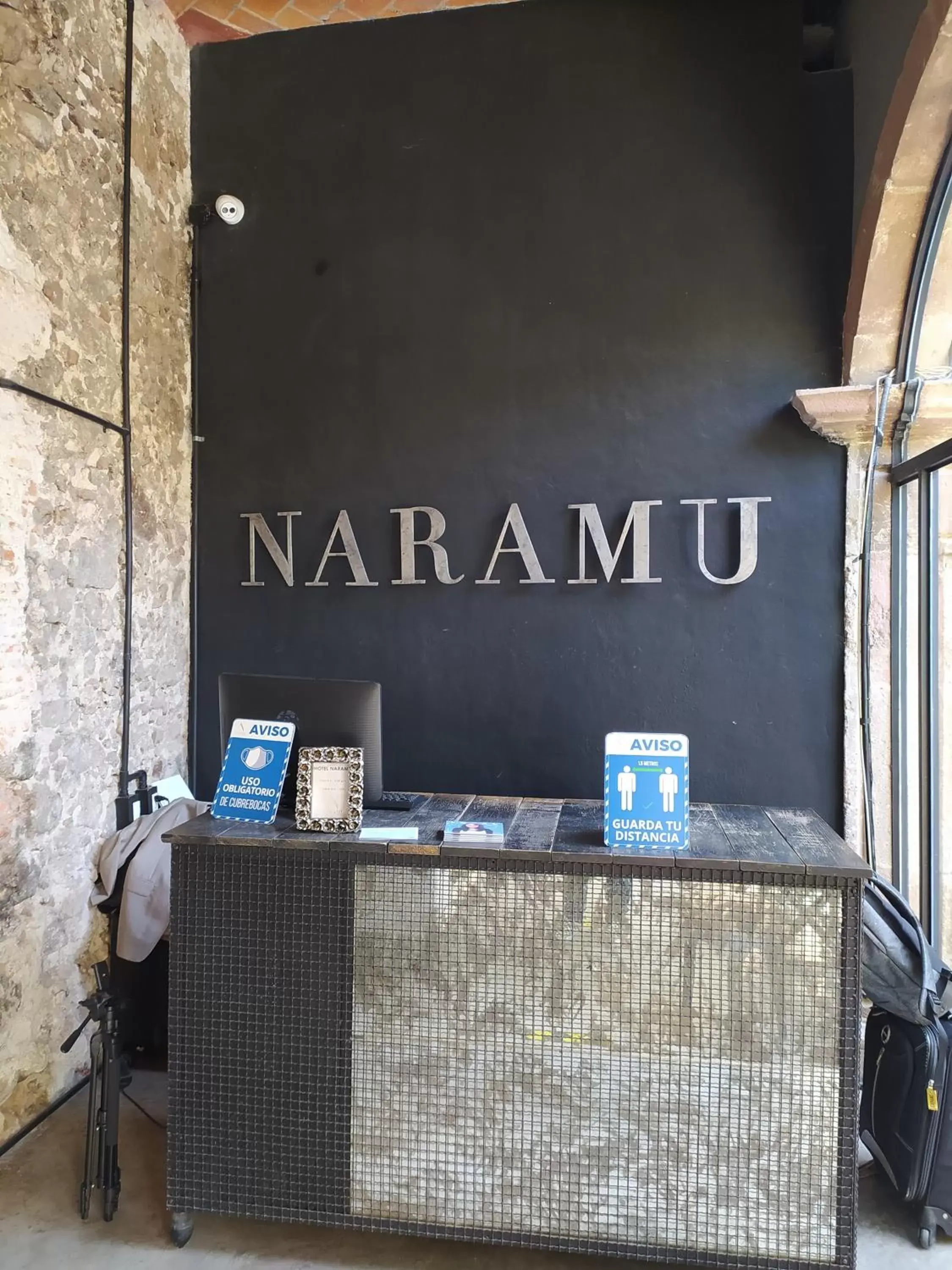 Property logo or sign in Hotel Naramu