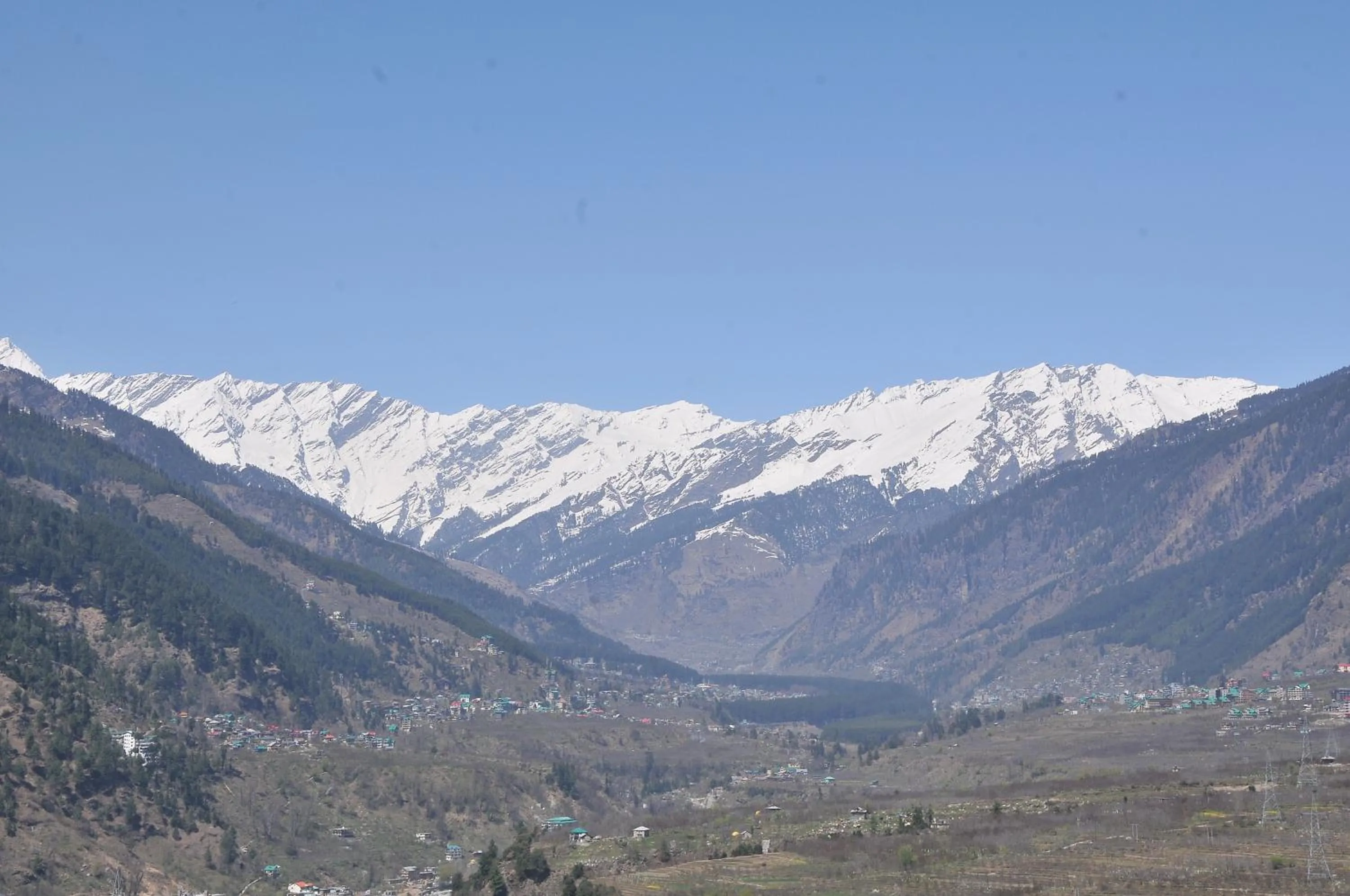 View (from property/room) in Sarthak Resorts-Reside in Nature with Best View, 9 kms from Mall Road Manali