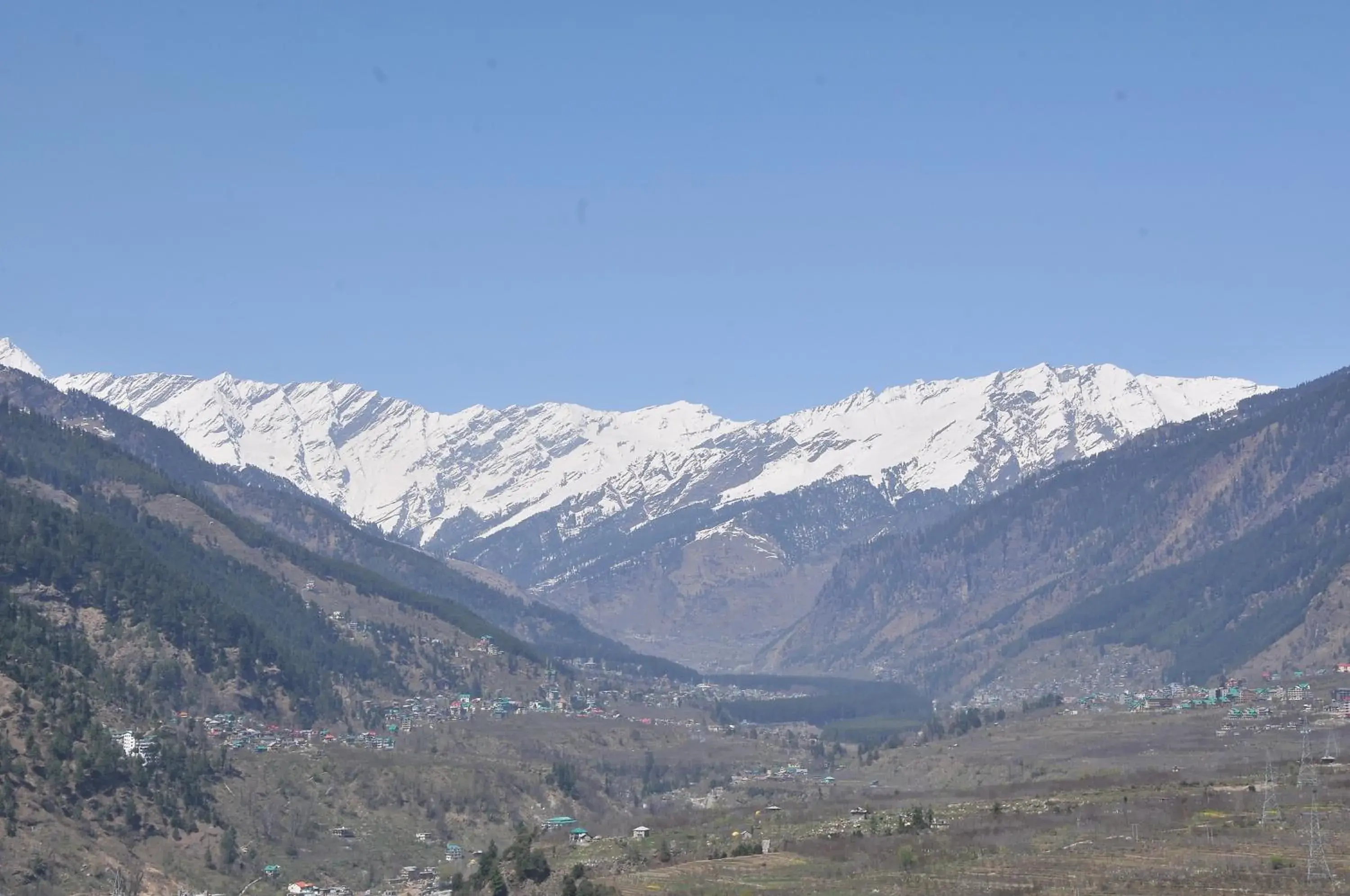View (from property/room) in Sarthak Resorts-Reside in Nature with Best View, 9 kms from Mall Road Manali