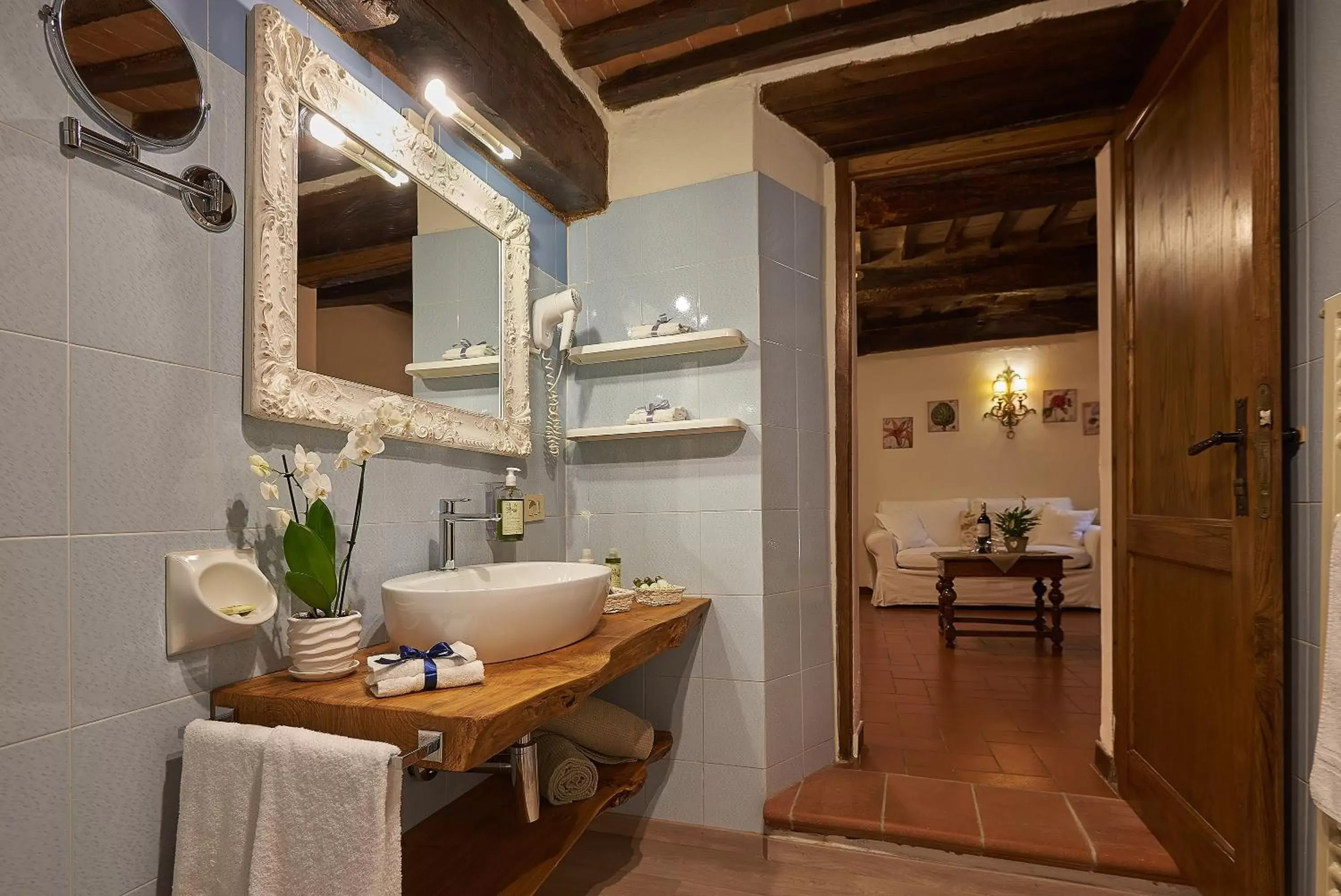 Bathroom in Hotel Belvedere Di San Leonino