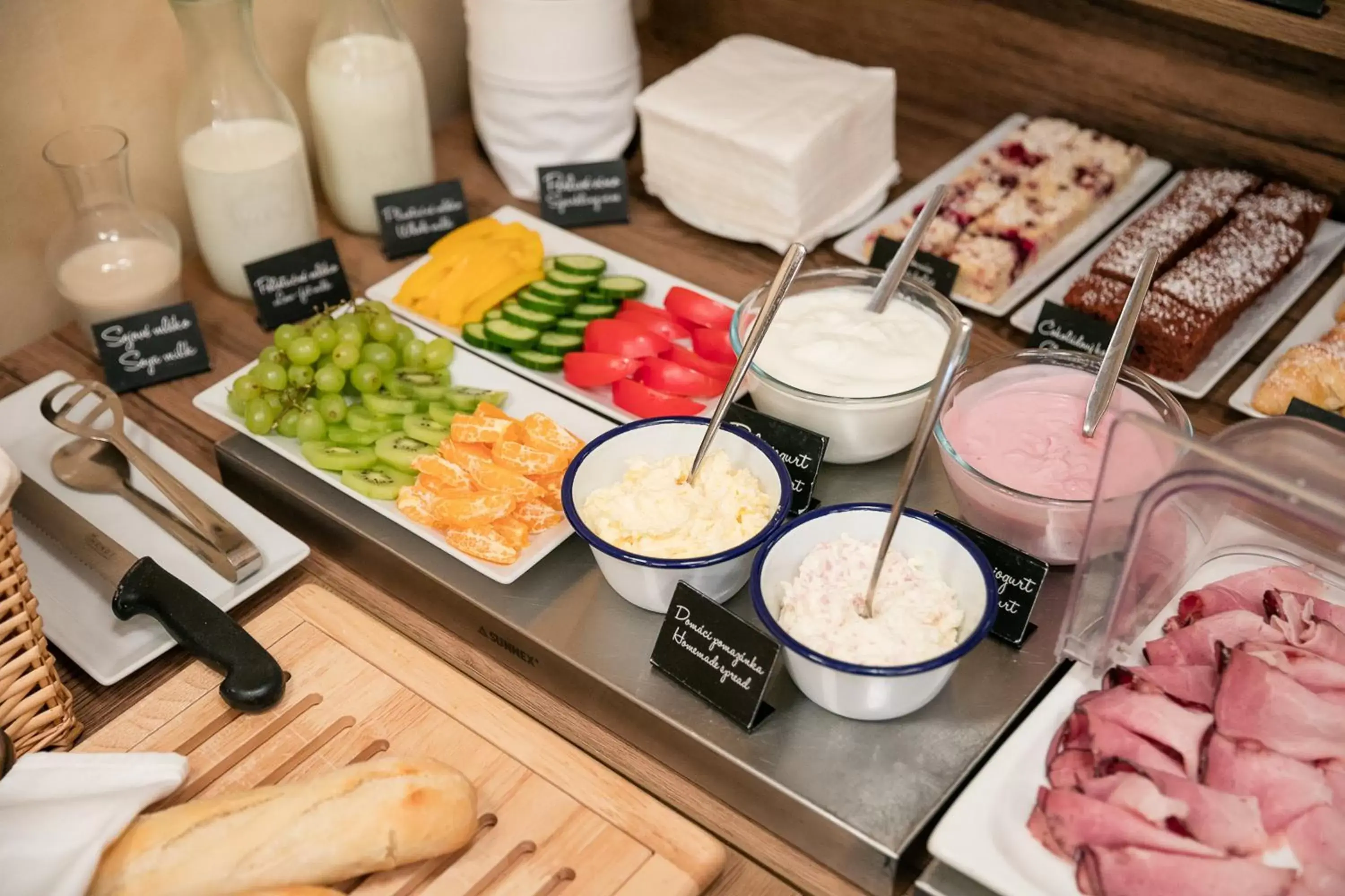 Breakfast in Pytloun Design Self Check-in Hotel Breakfast in Pytloun Design Self Check-in Hotel