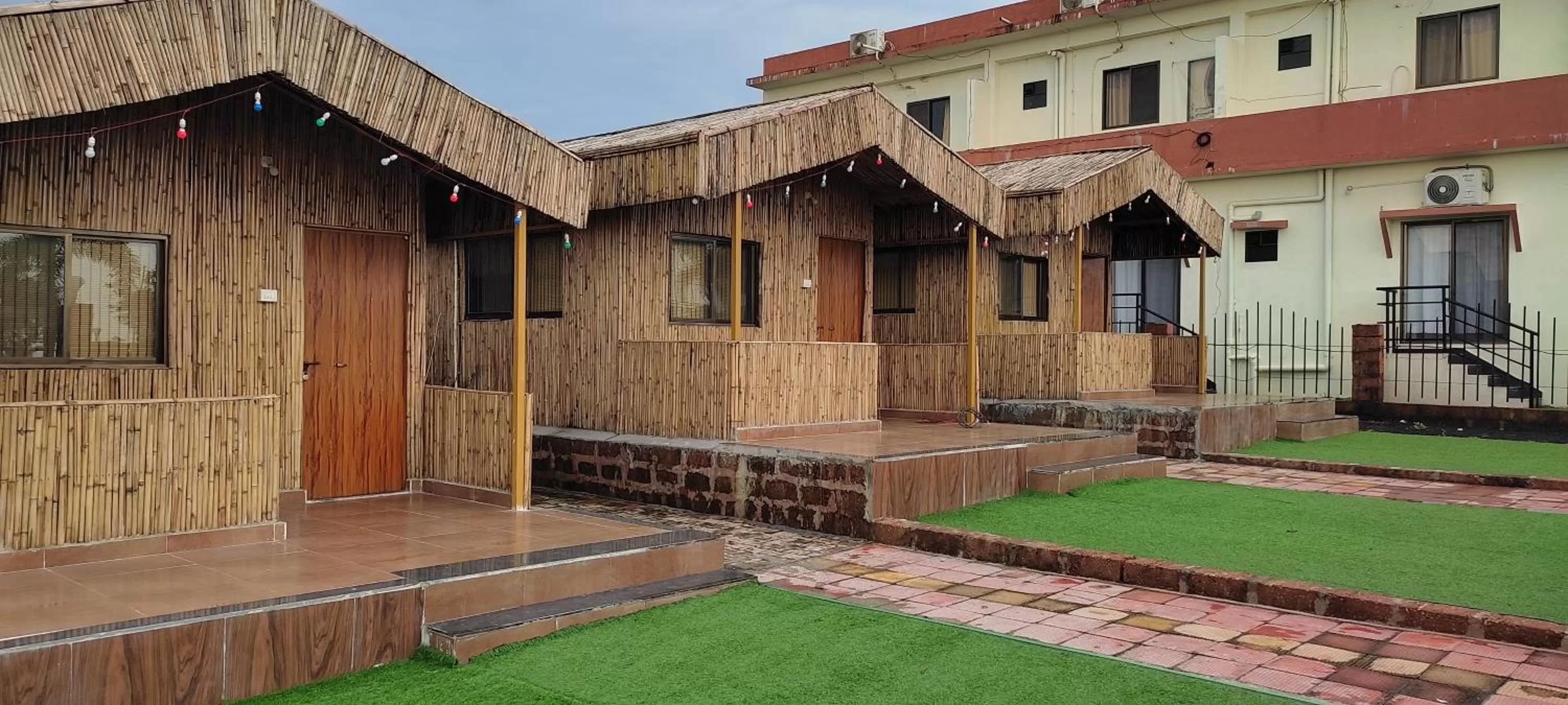 Property building in Mango Valley Resort Ganpatipule