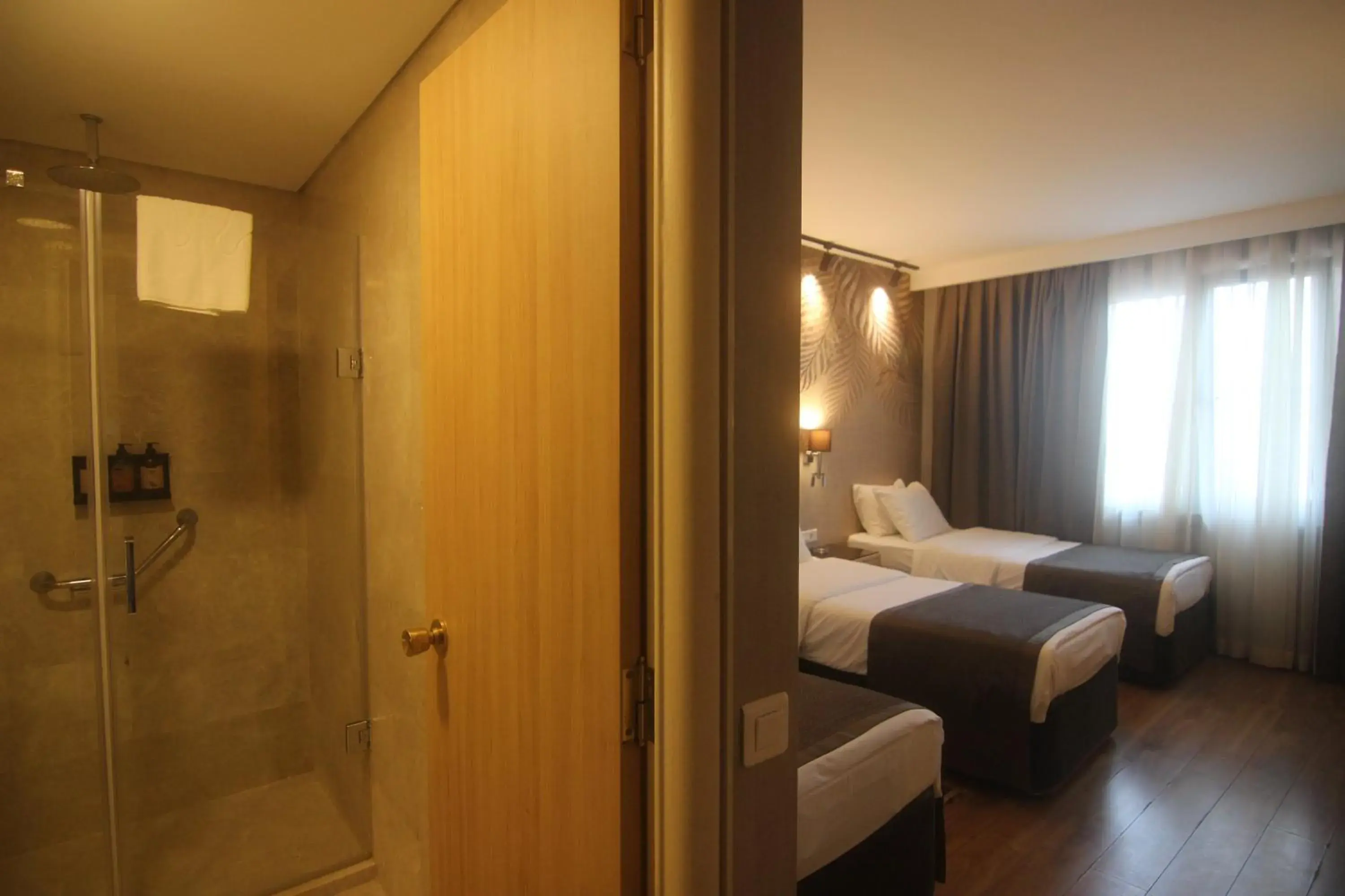 Bed in Riva Hotel Taksim