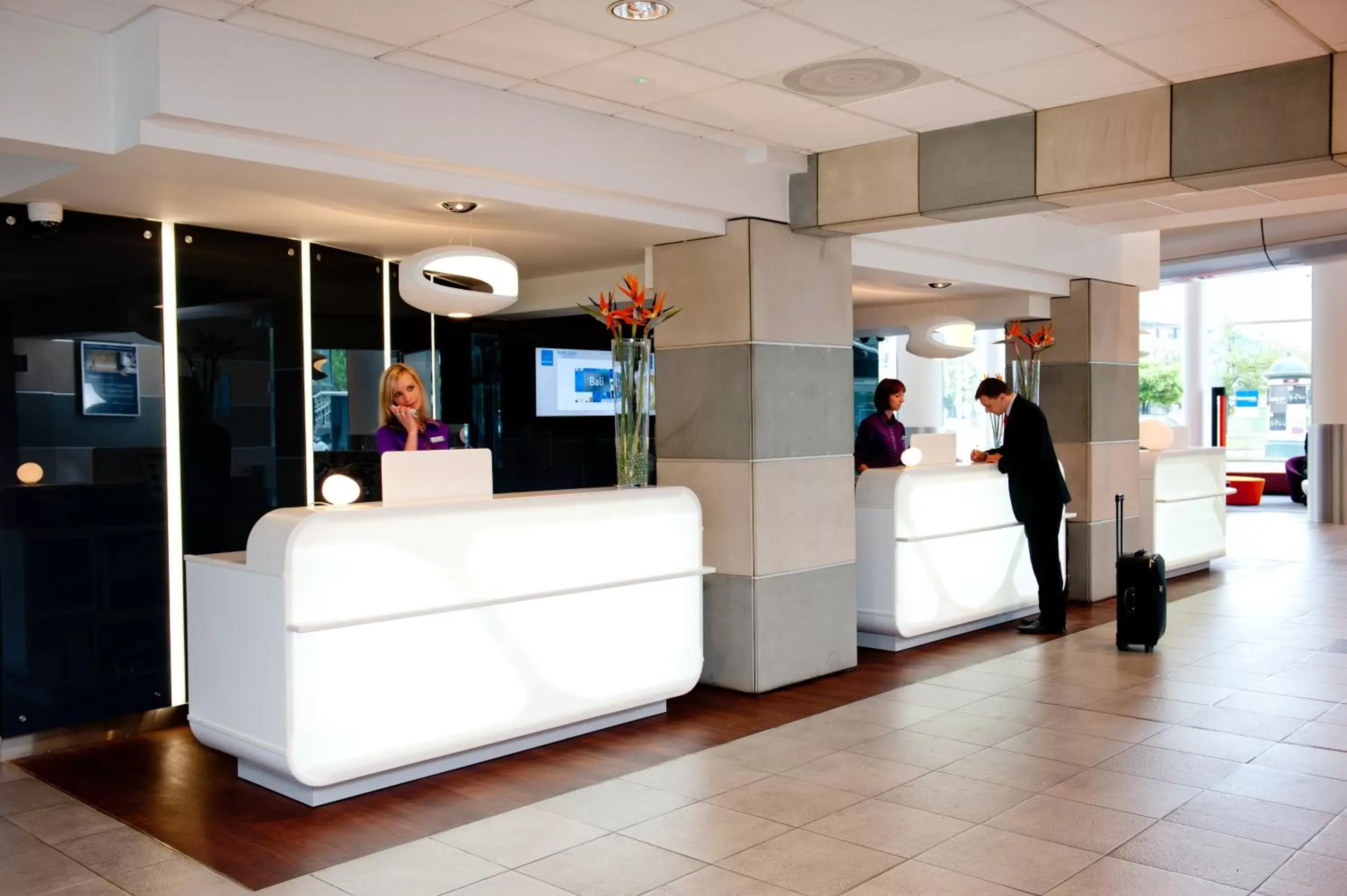 Lobby or reception, Lobby/Reception in Novotel Warszawa Airport