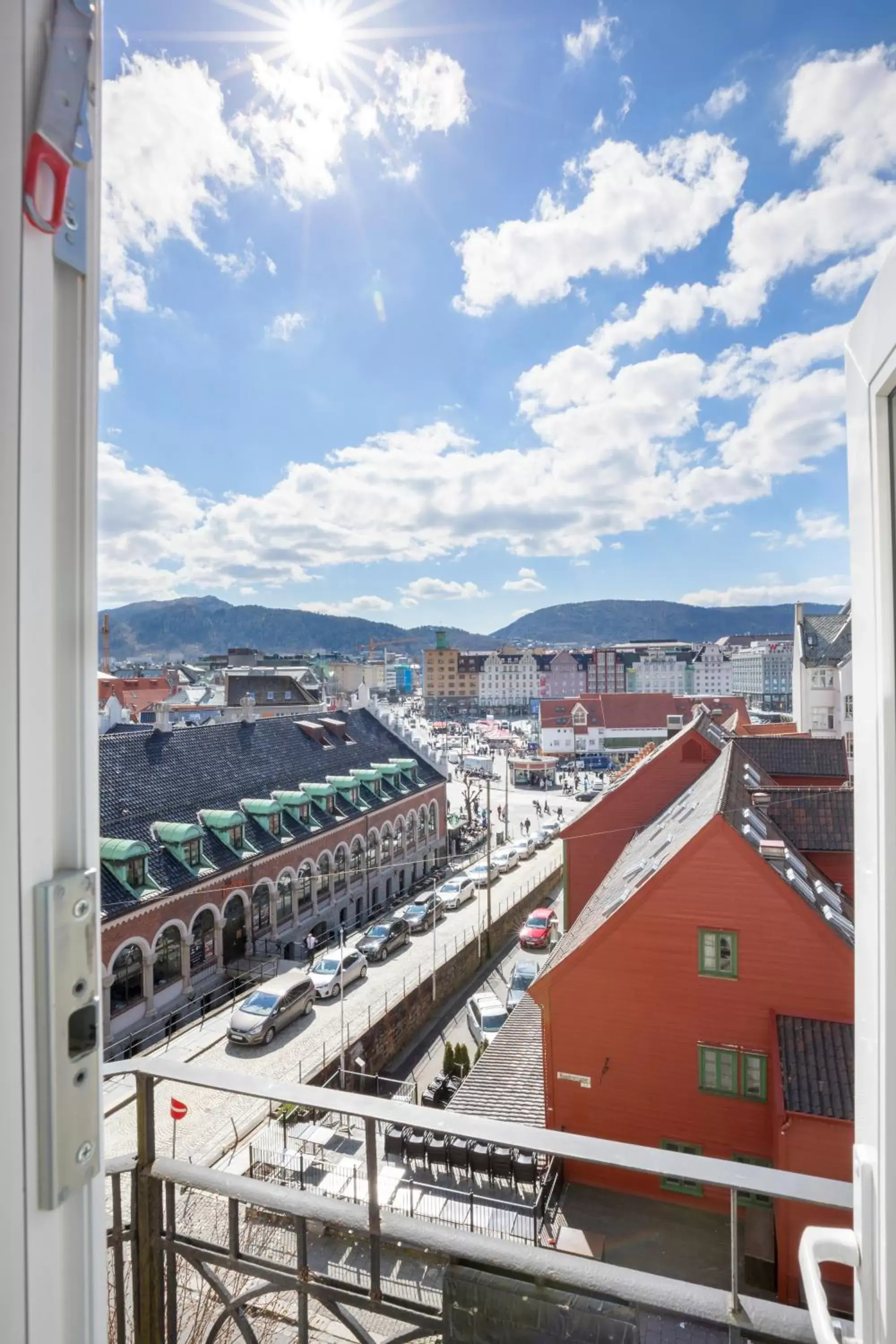 City view in Bergen Harbour Hotel, WorldHotels Crafted