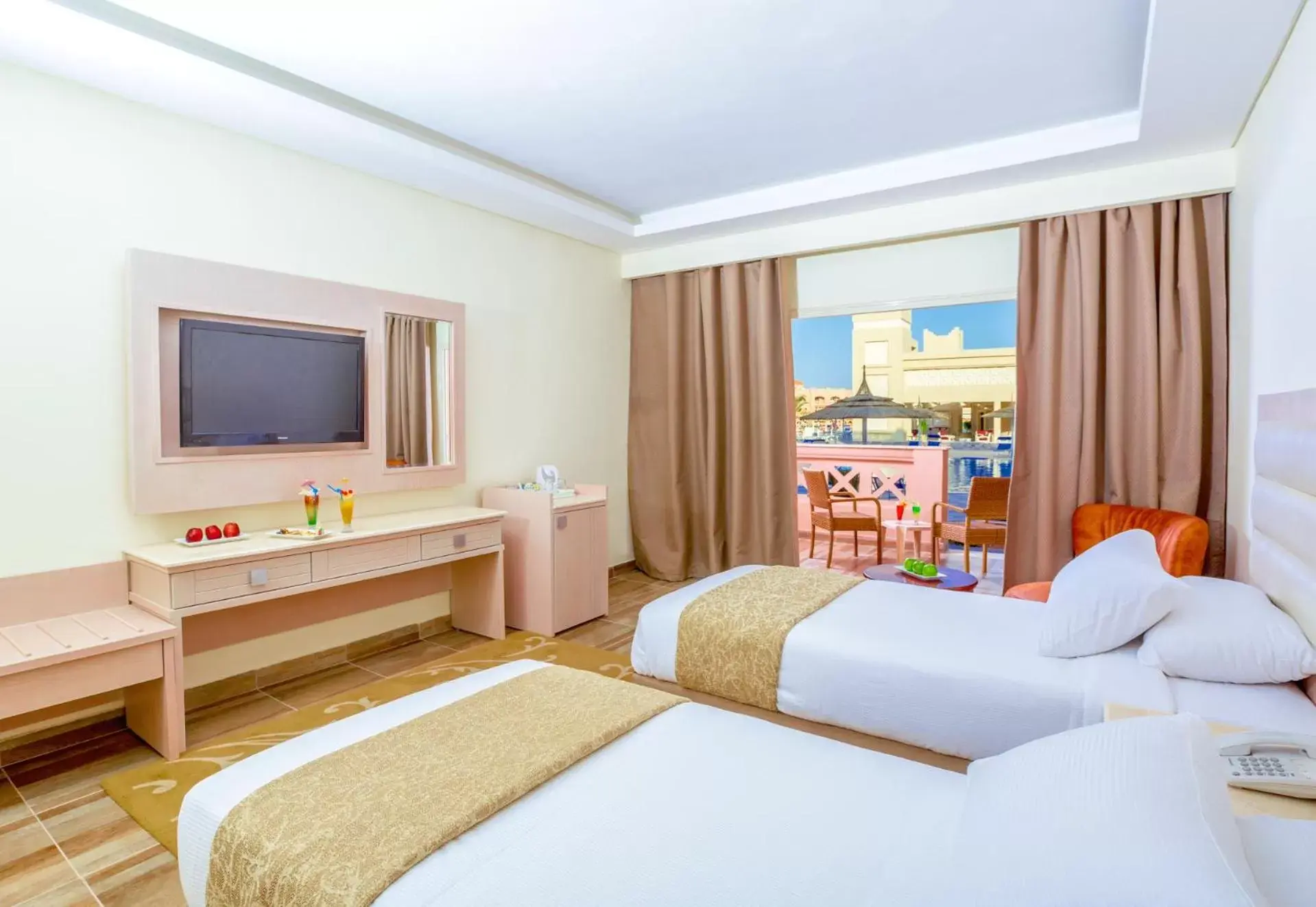 Bedroom in Pickalbatros Aqua Vista Resort - Hurghada