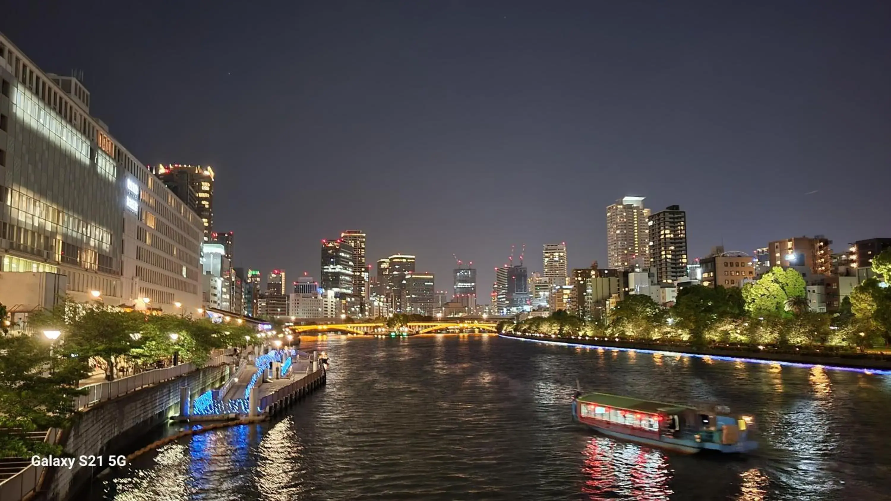 Night, Neighborhood in Hotel Osaka Castle