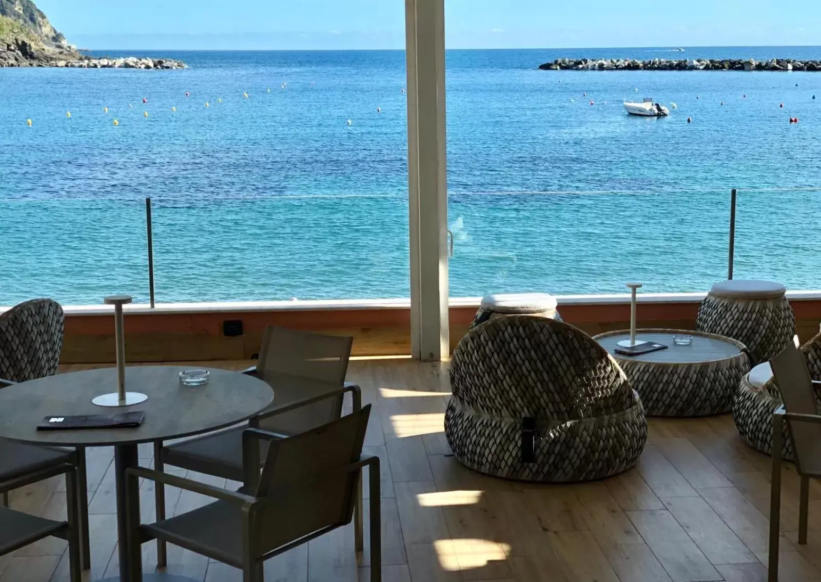 Balcony/Terrace, Sea View in Hotel Miramare & Spa