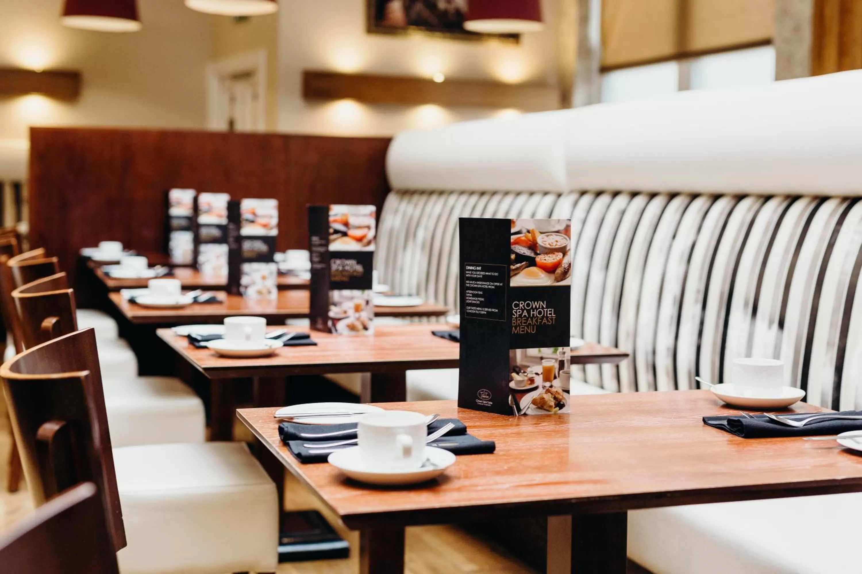 Restaurant/places to eat in Crown Spa Hotel Scarborough by Compass Hospitality