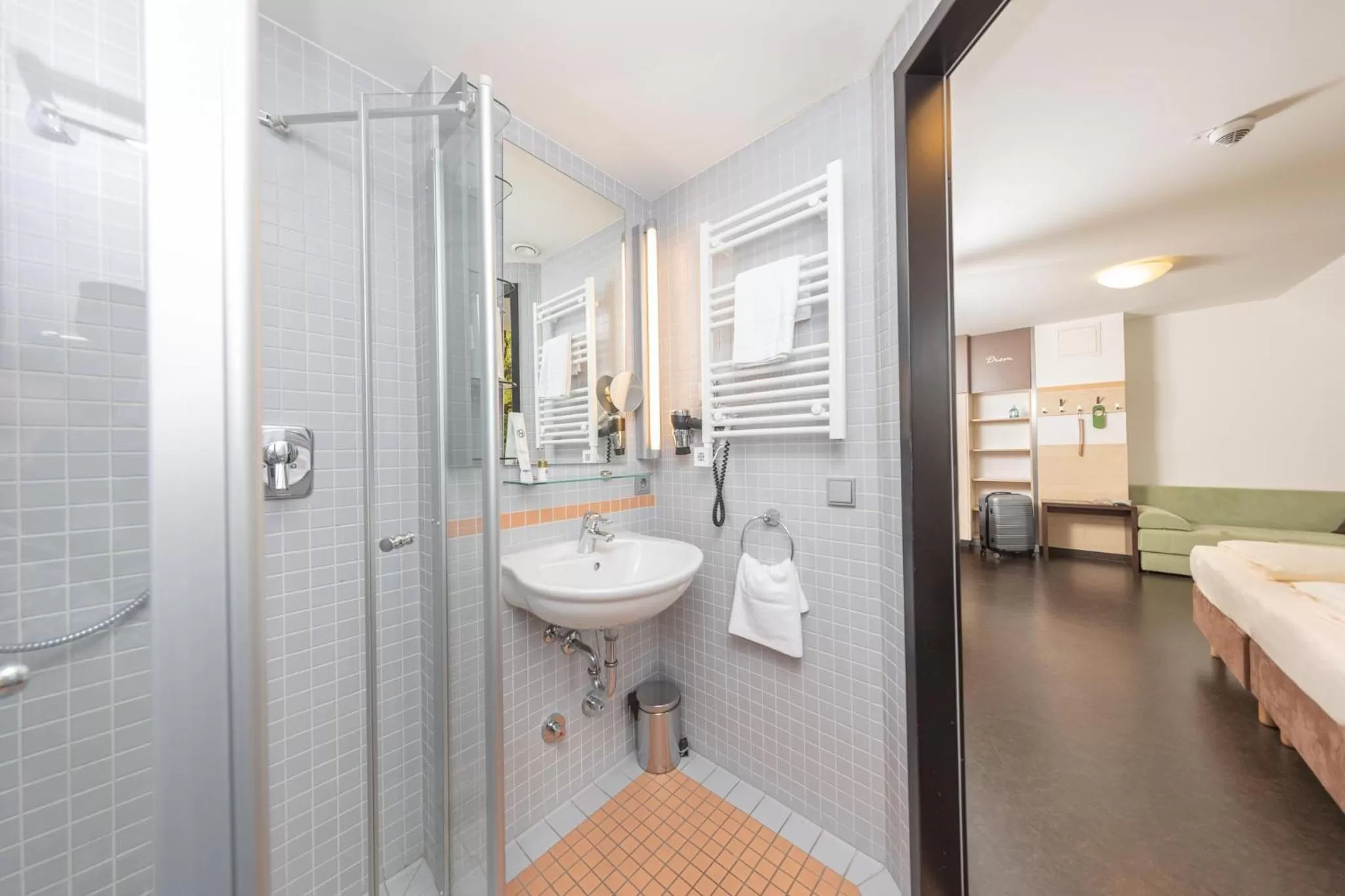 Bathroom in Radlhotel Wassertrüdingen