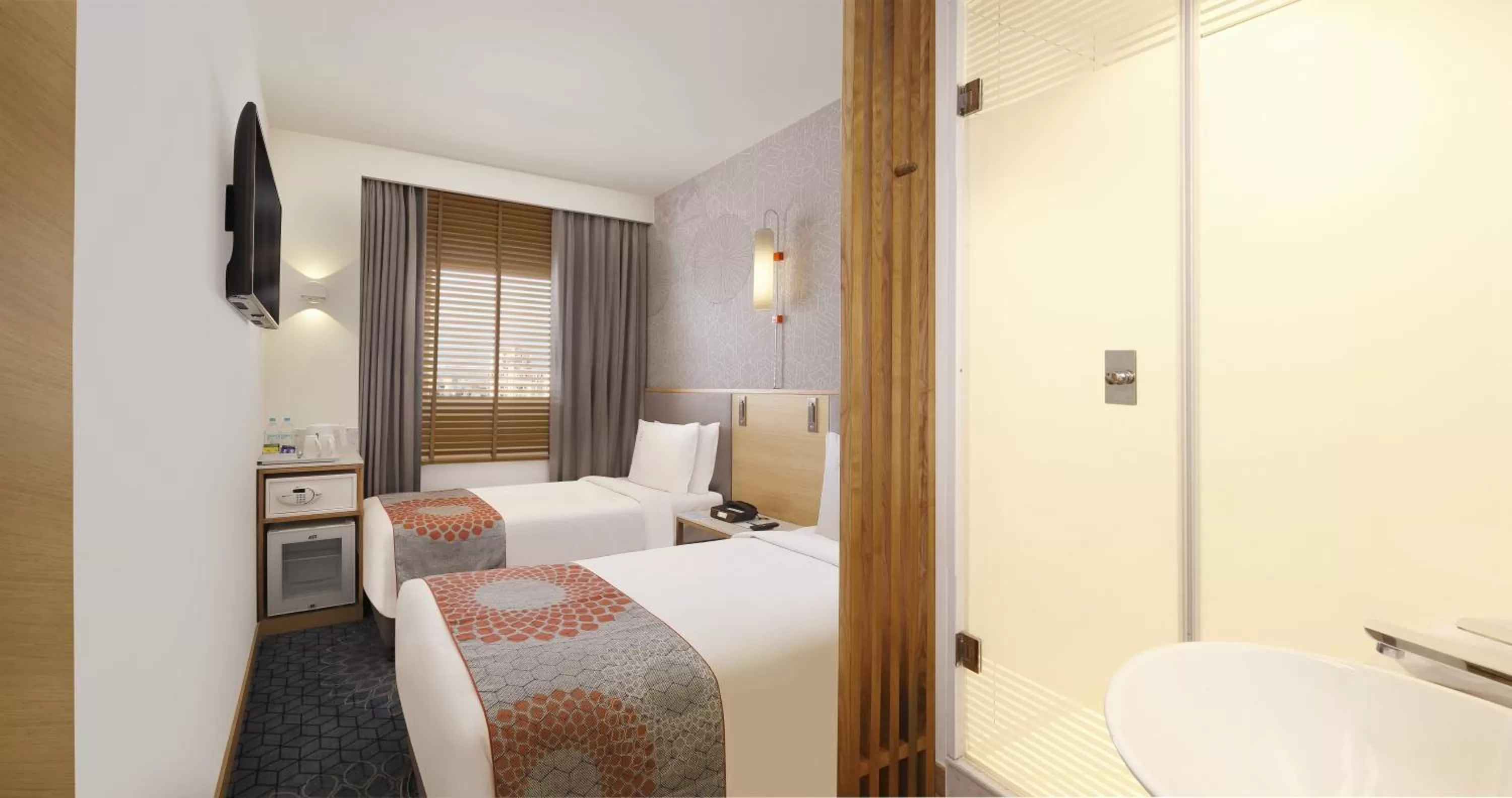 Bedroom, Bed in Holiday Inn Express Hyderabad HITEC City by IHG