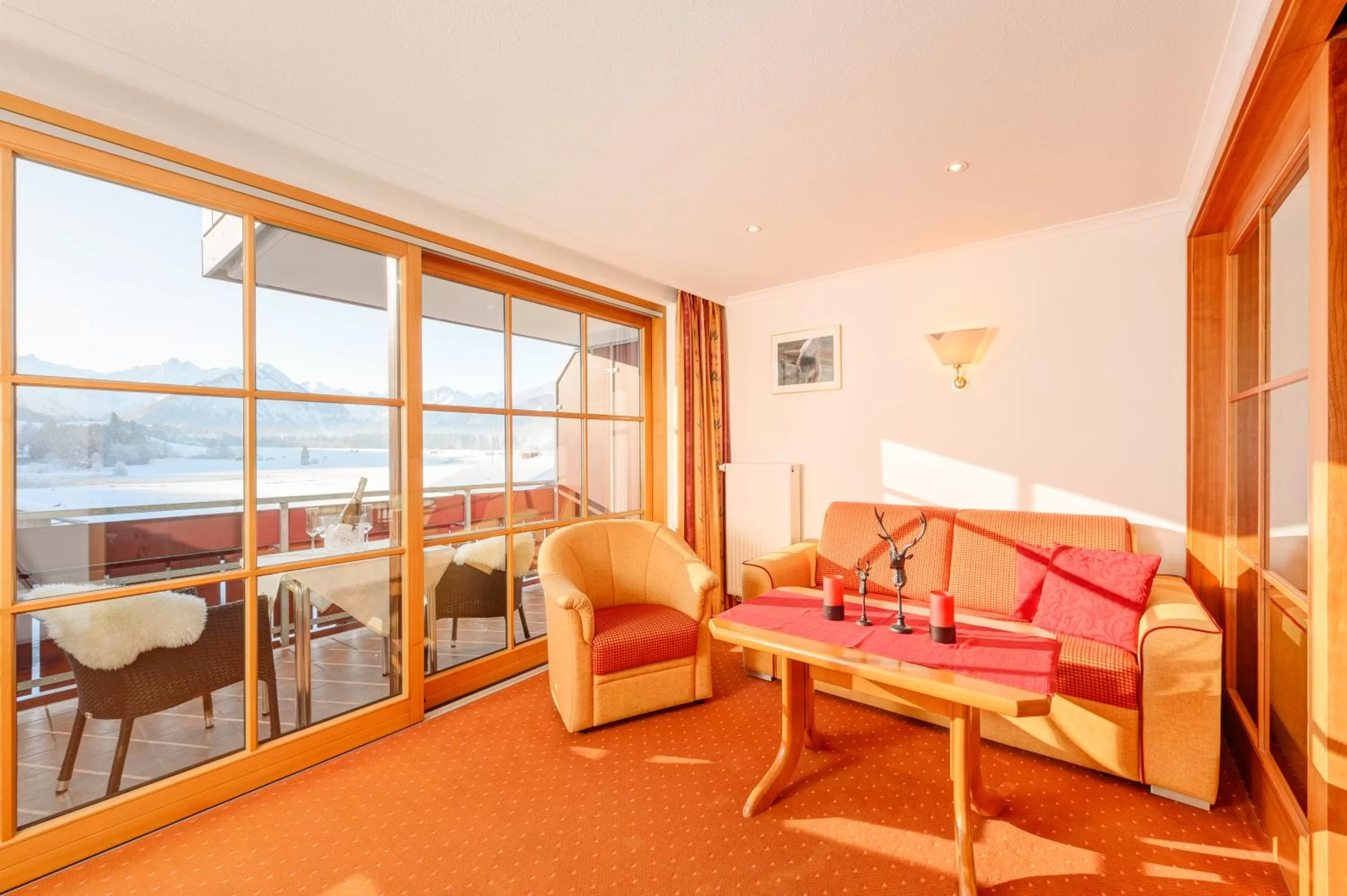 Seating area in Familien- und Wellnesshotel "Viktoria"