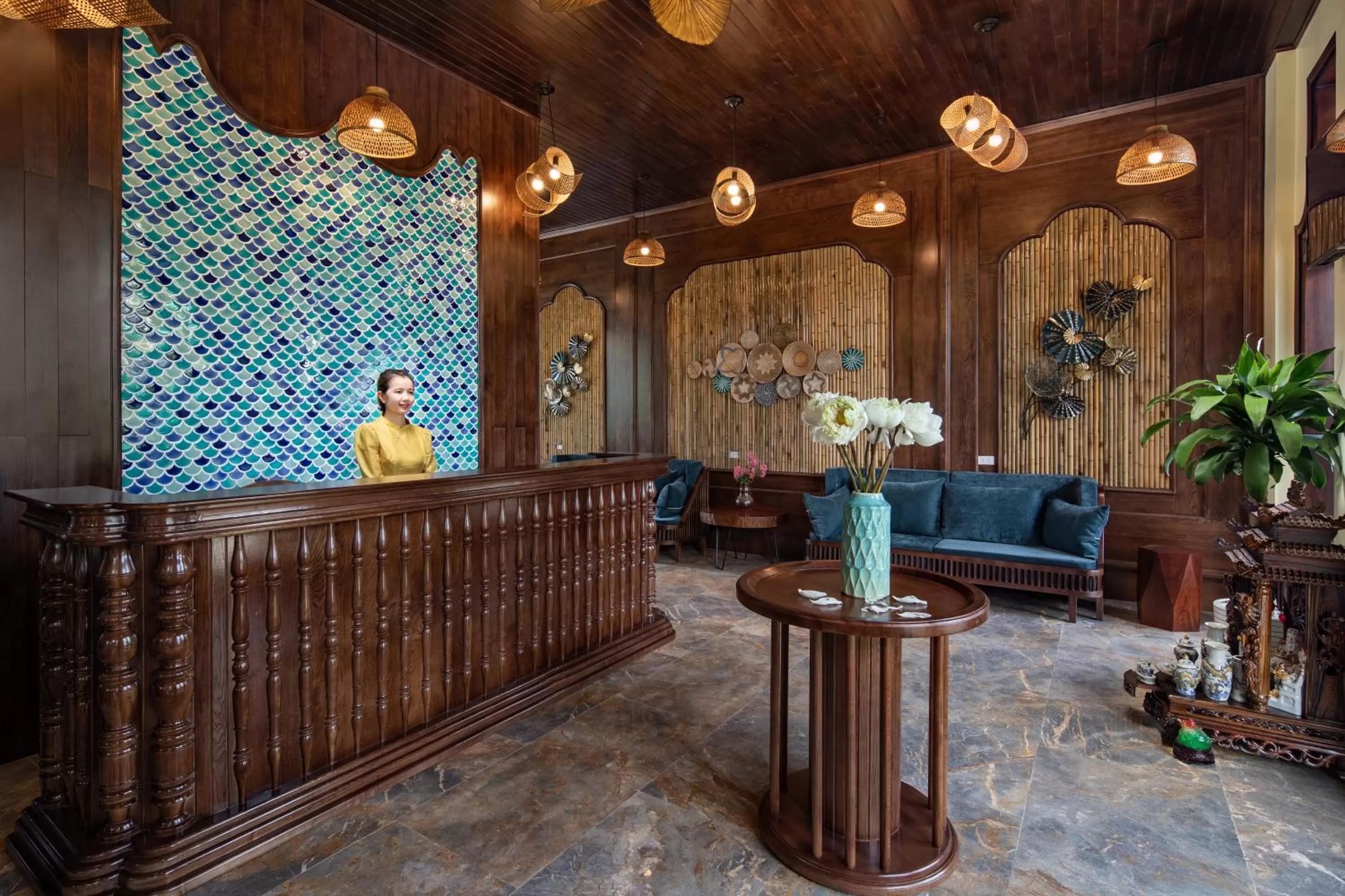 Living room in Bai Dinh Riverside Resort & Spa