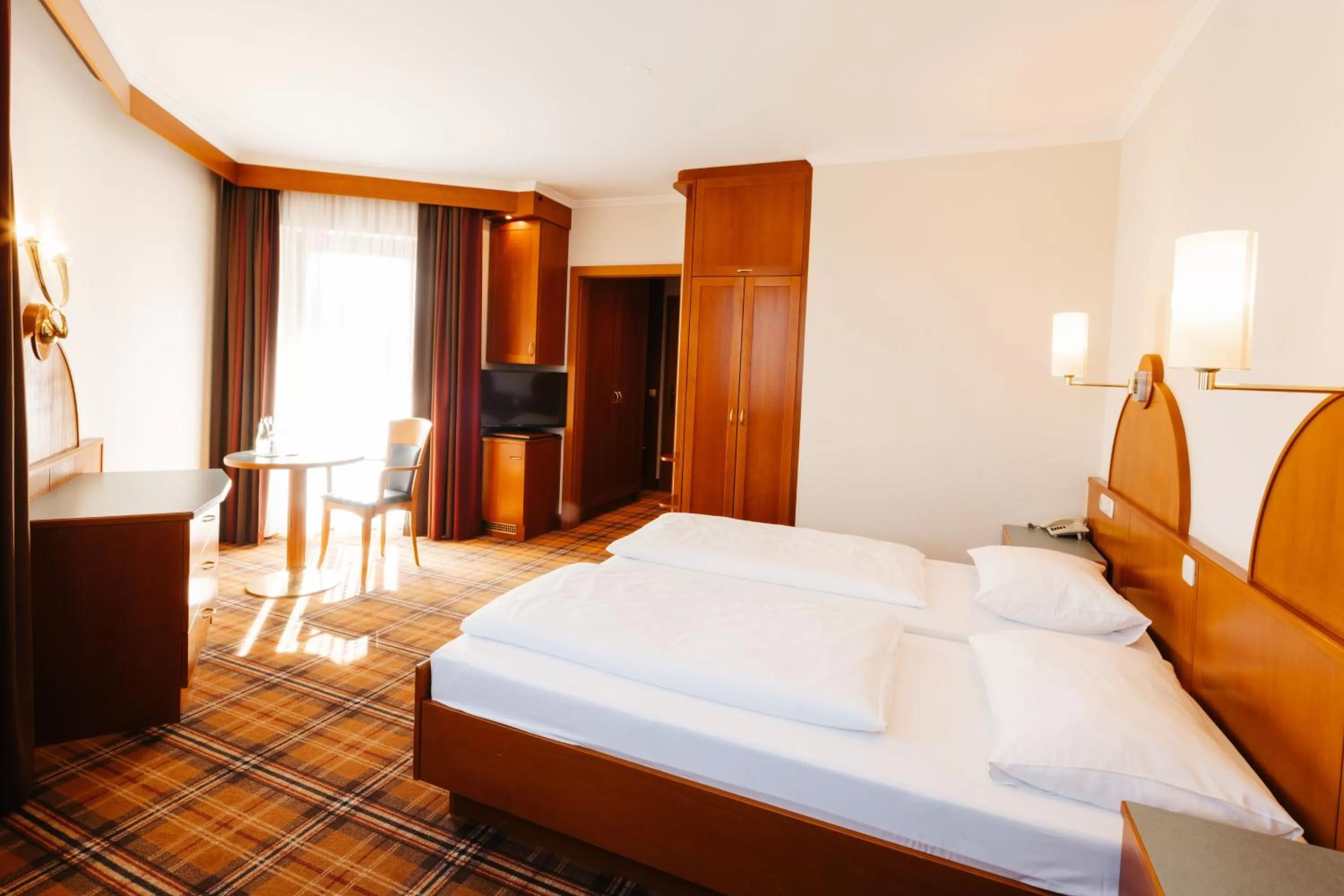 Bed in Hotel Liebmann