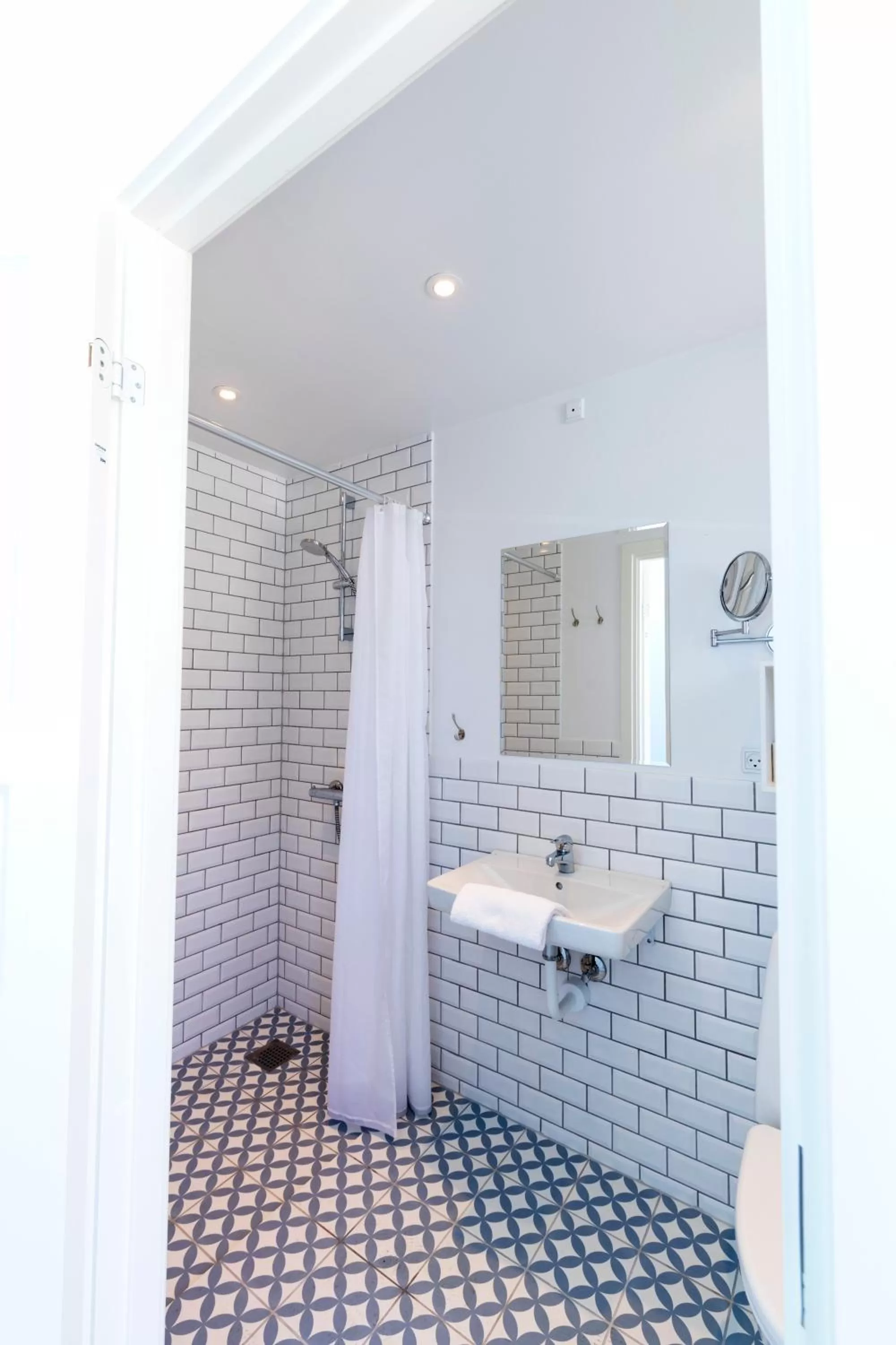 Bathroom in Rødvig Kro og Badehotel