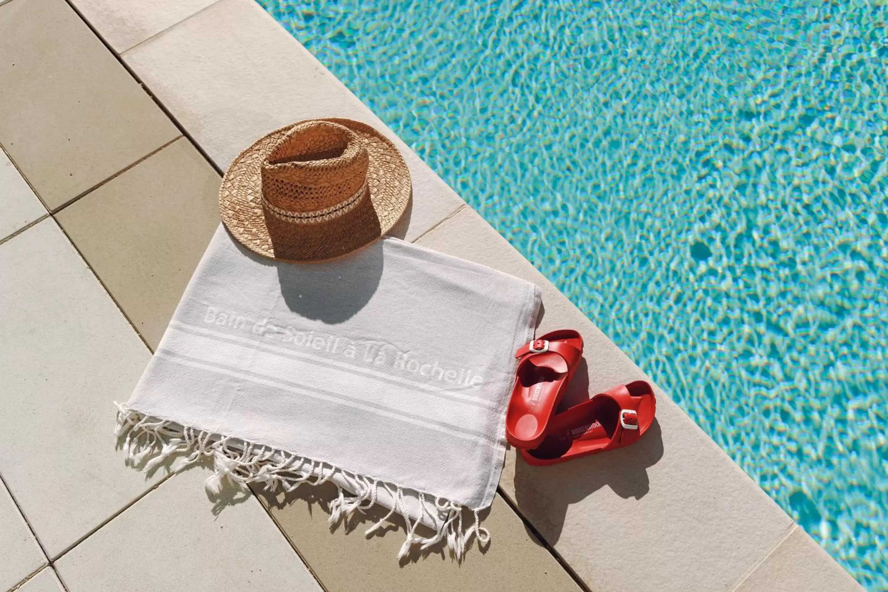 Swimming Pool in ibis Budget La Rochelle Centre