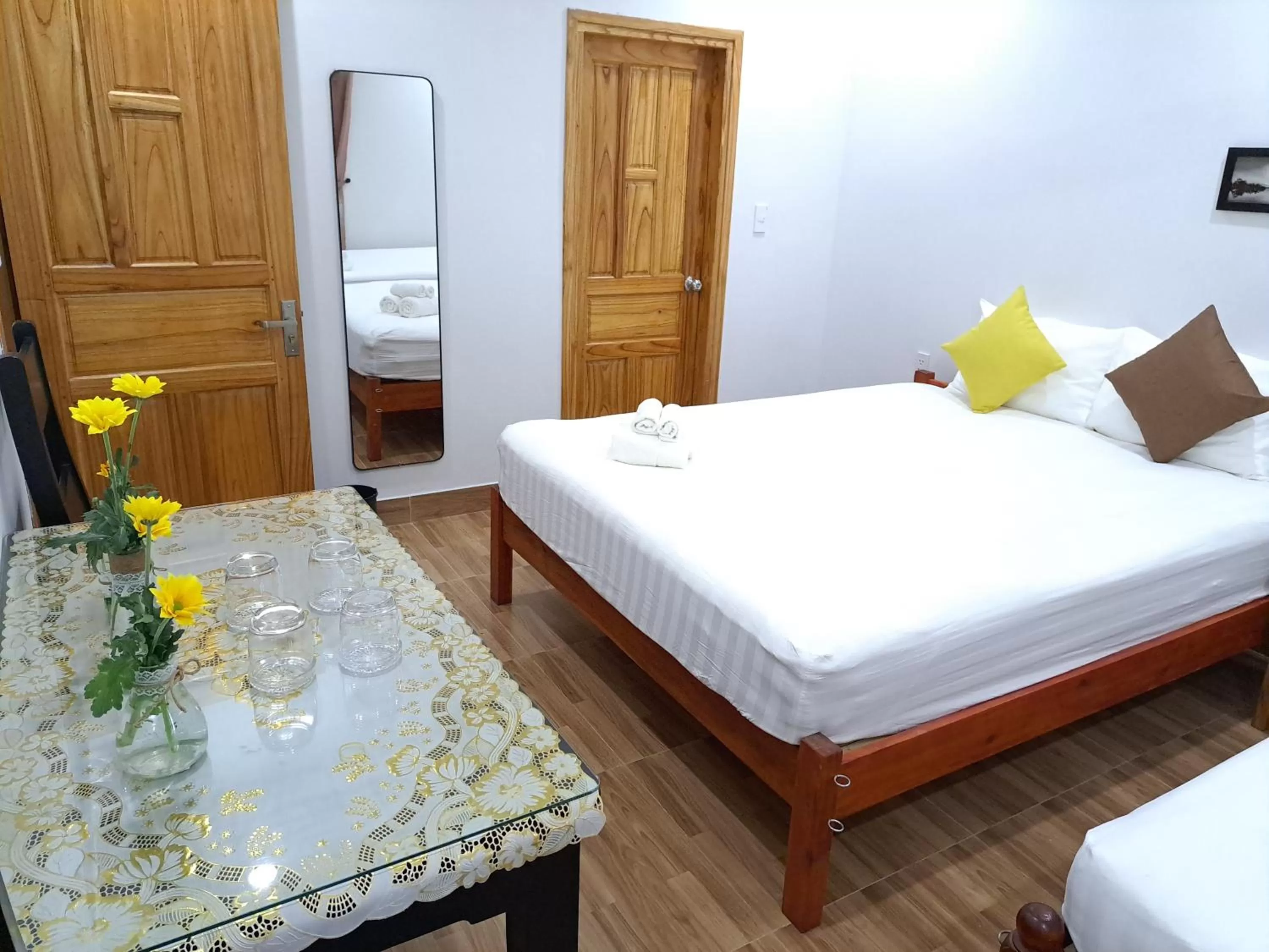 Bed in GREEN TOWN hotel HỘI AN