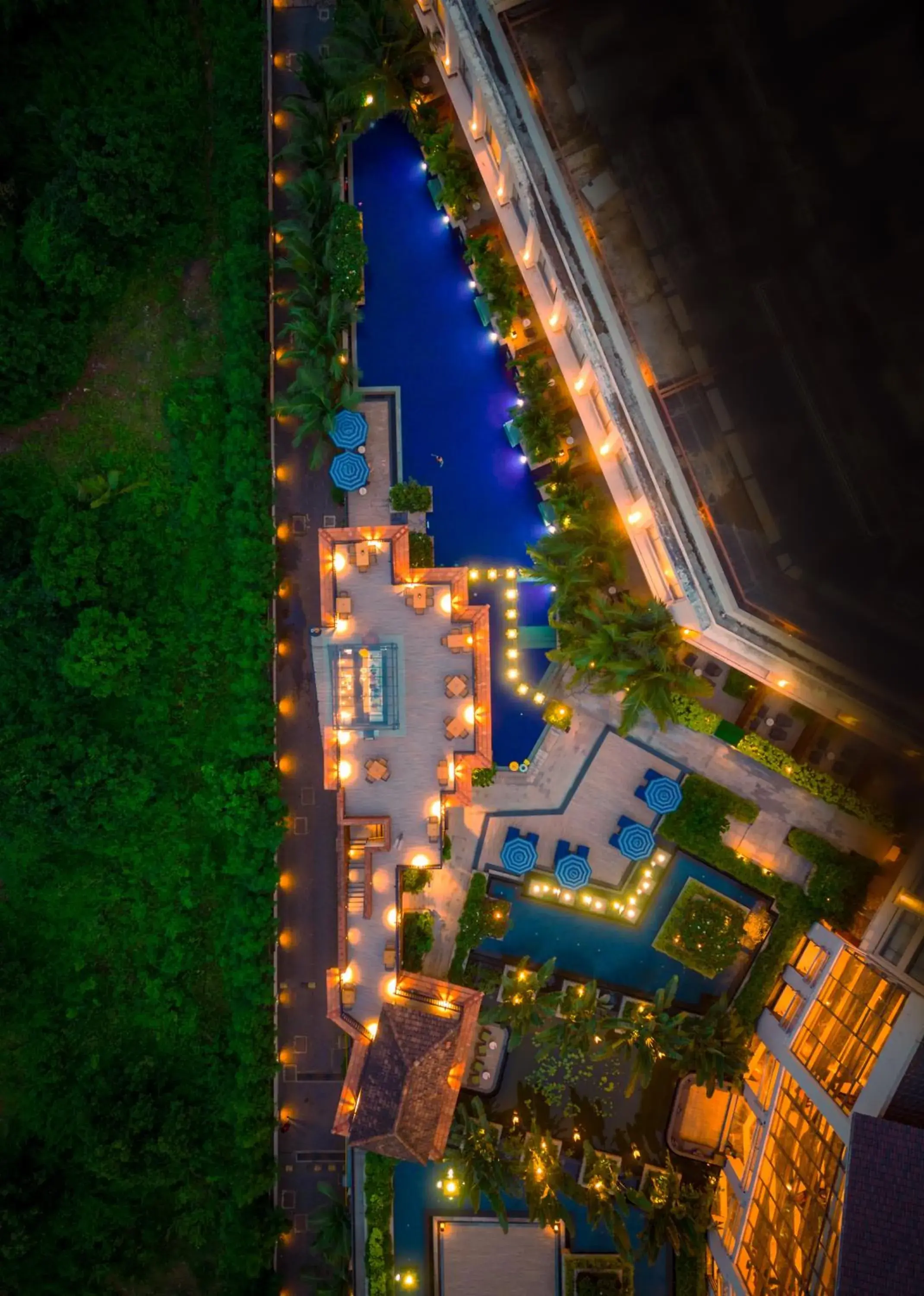 Property building, Bird's-eye View in The Westin Goa, Anjuna