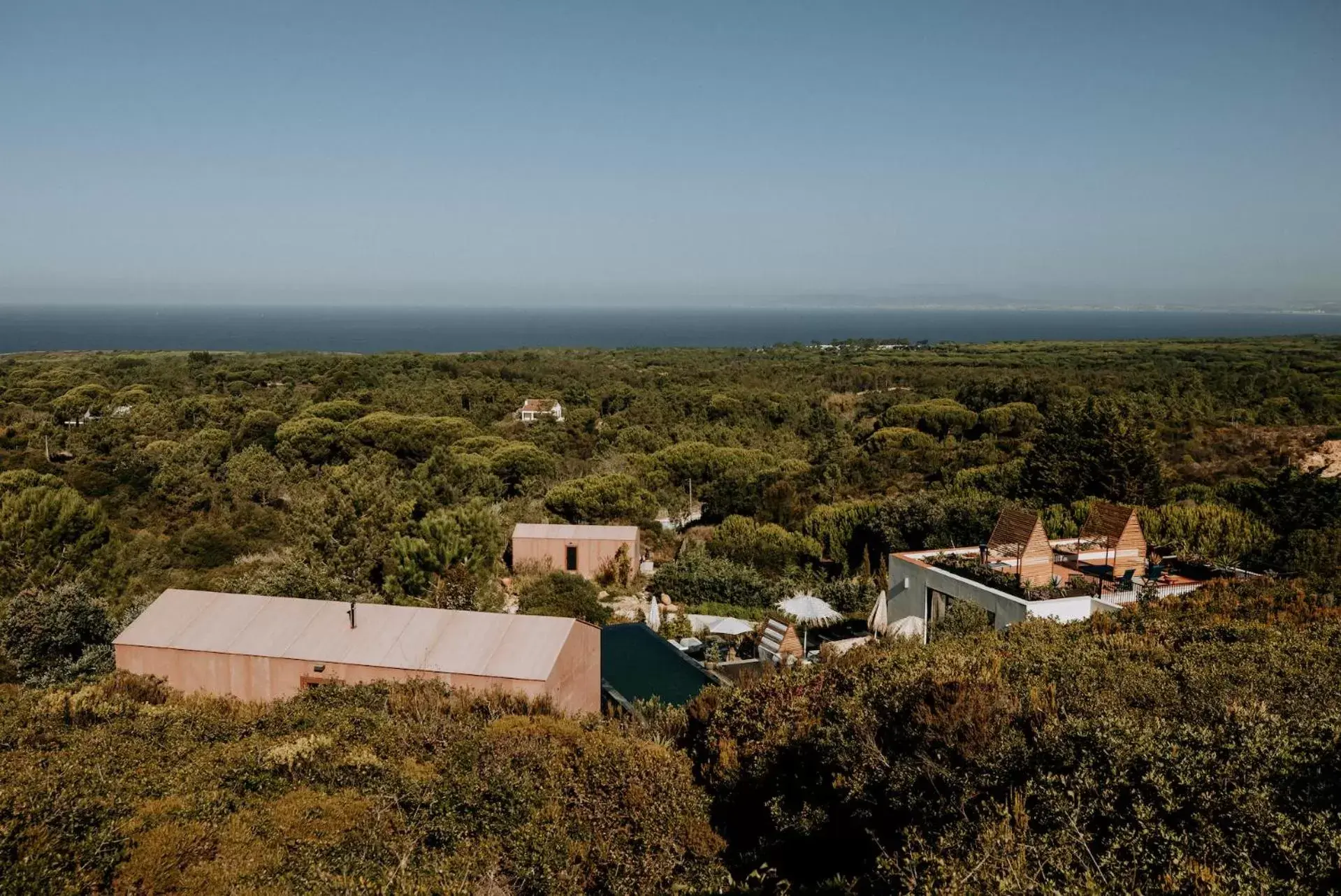 Property building, Bird's-eye View in Eco-lodge Villa Epicurea