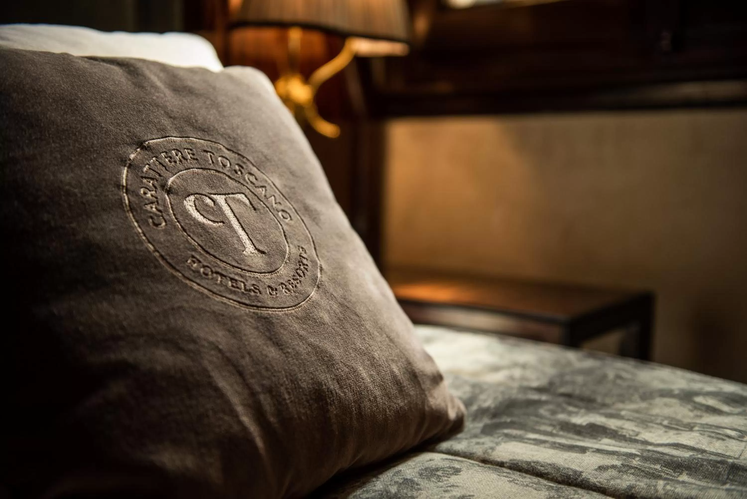 Decorative detail, Bed in Grand Hotel Baglioni