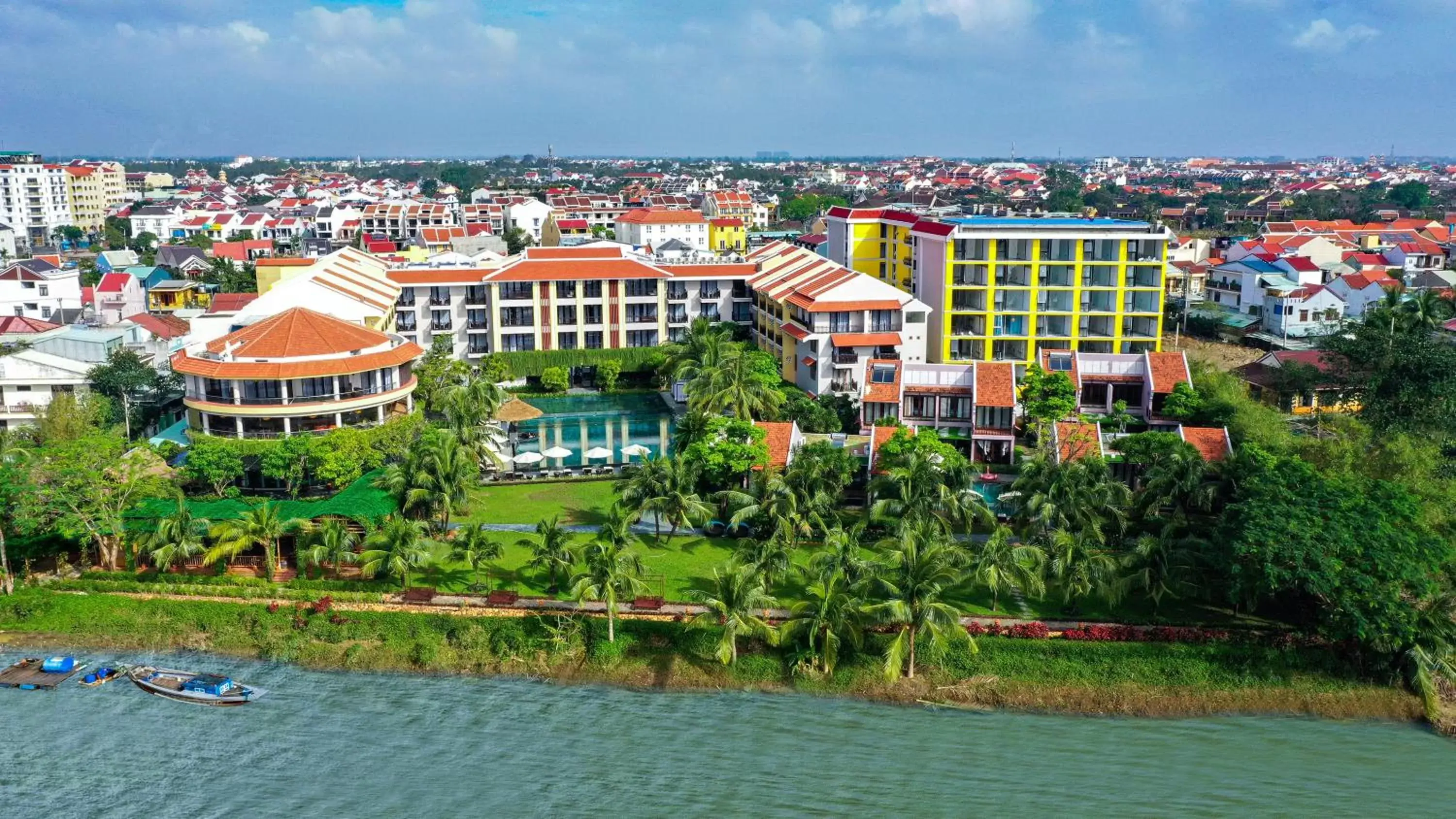 River view, Bird's-eye View in Bel Marina Hoi An Resort
