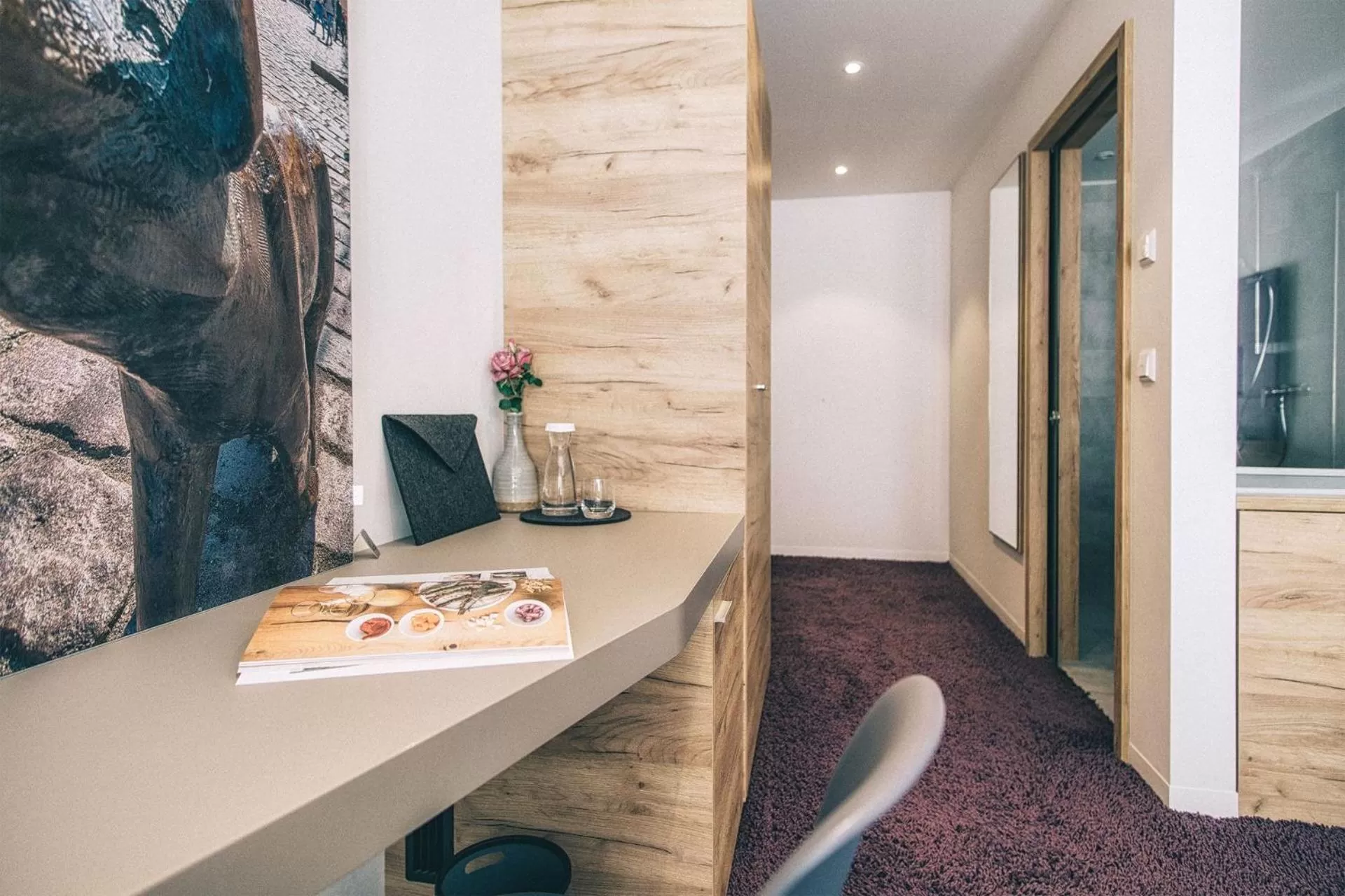 Bathroom in Hotel Restaurant Kochschule Rössle