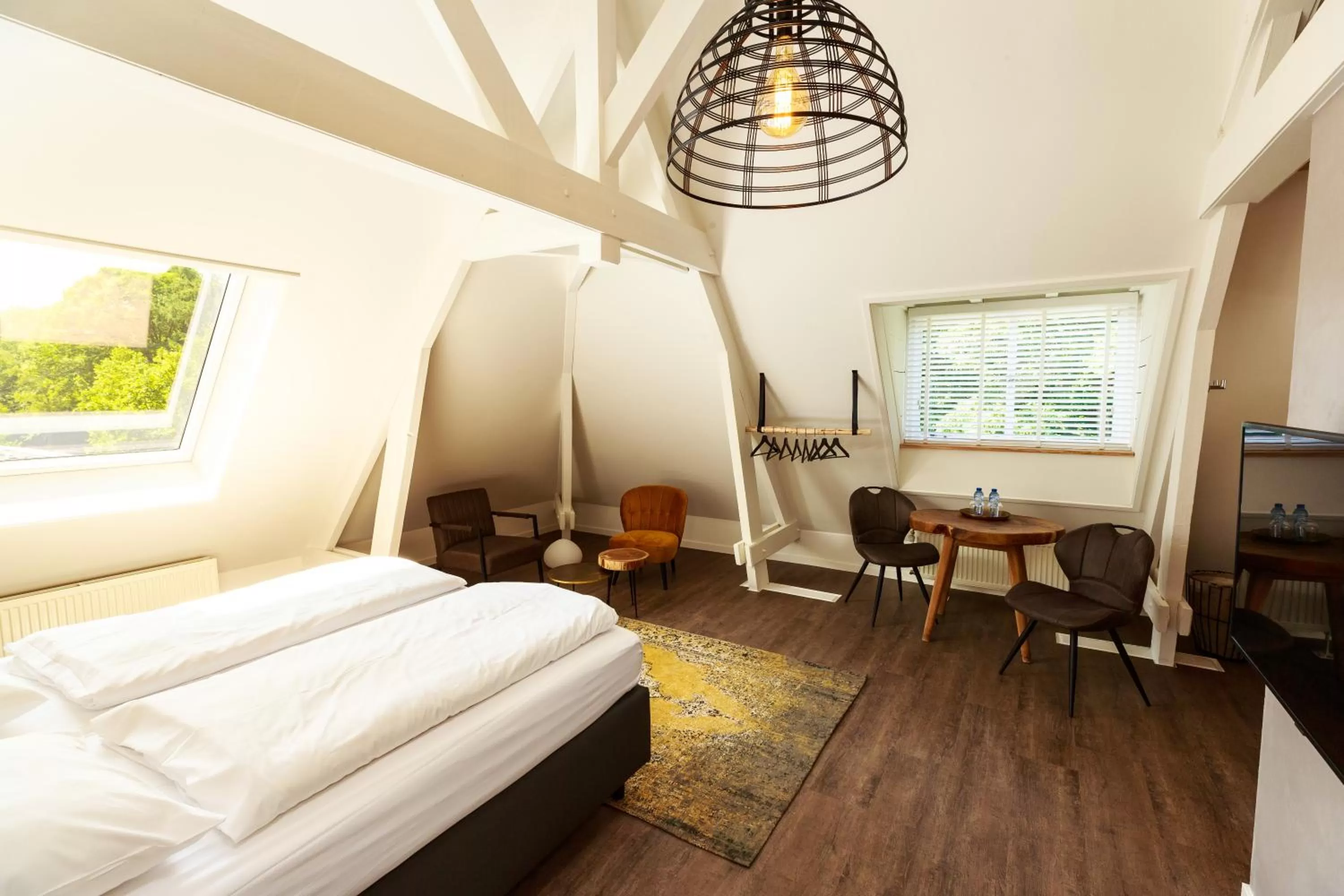 Bed in B&B Landgoed De Grote Beek