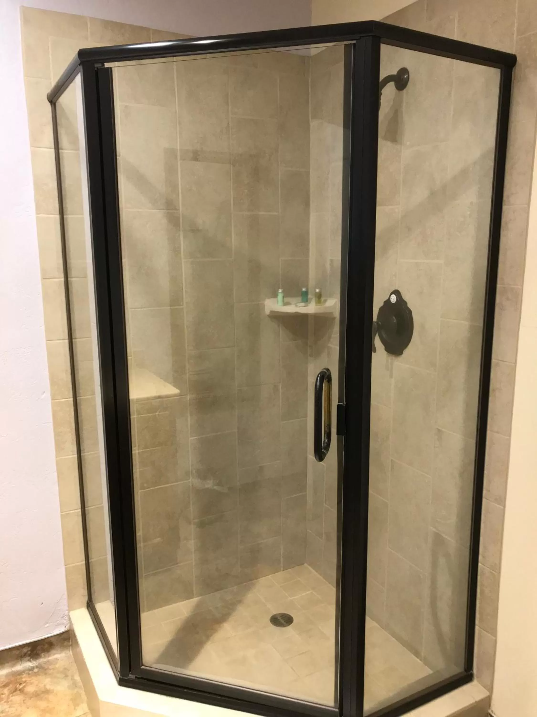Shower in Hotel Sutter