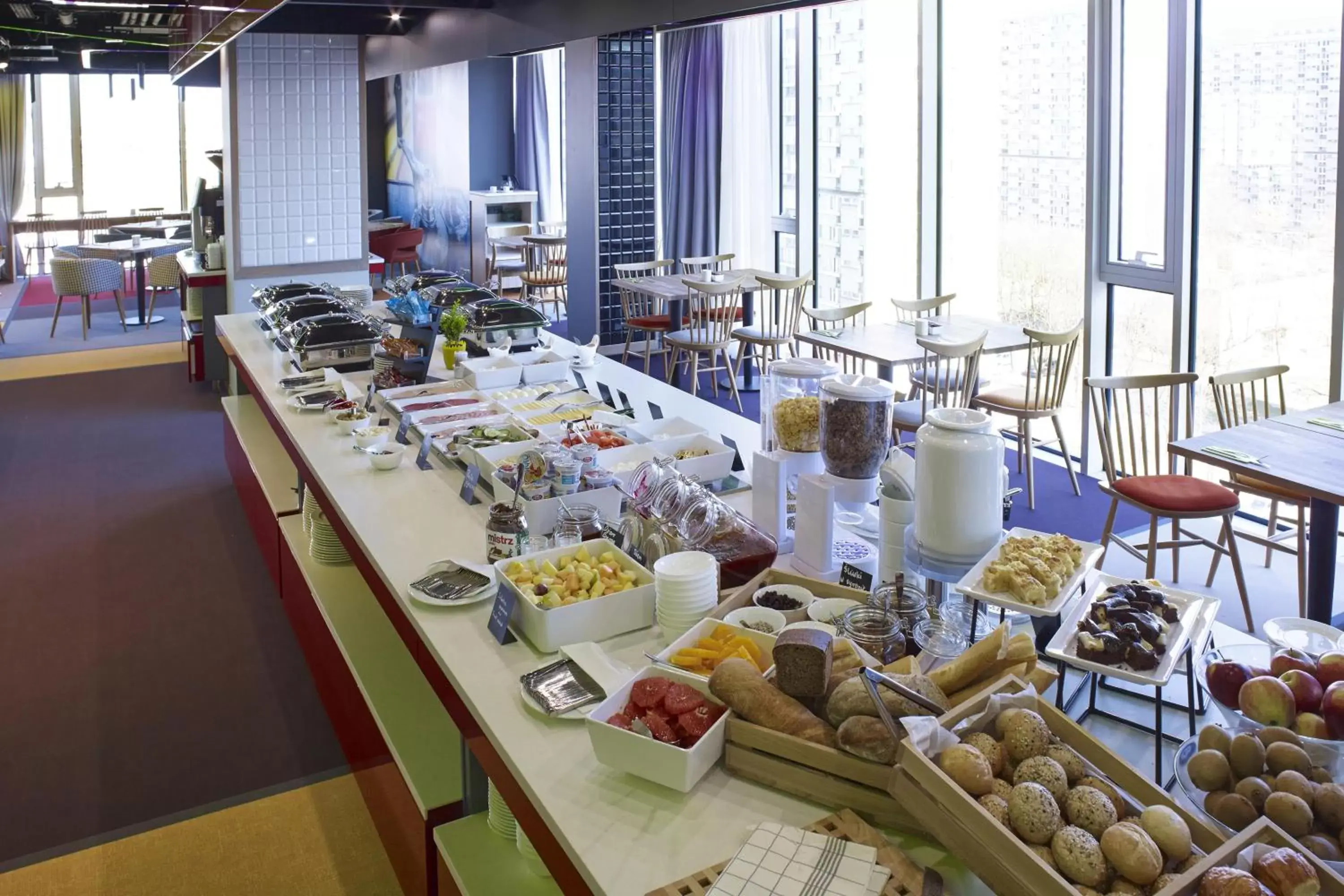 Buffet breakfast in ibis Styles Warszawa City