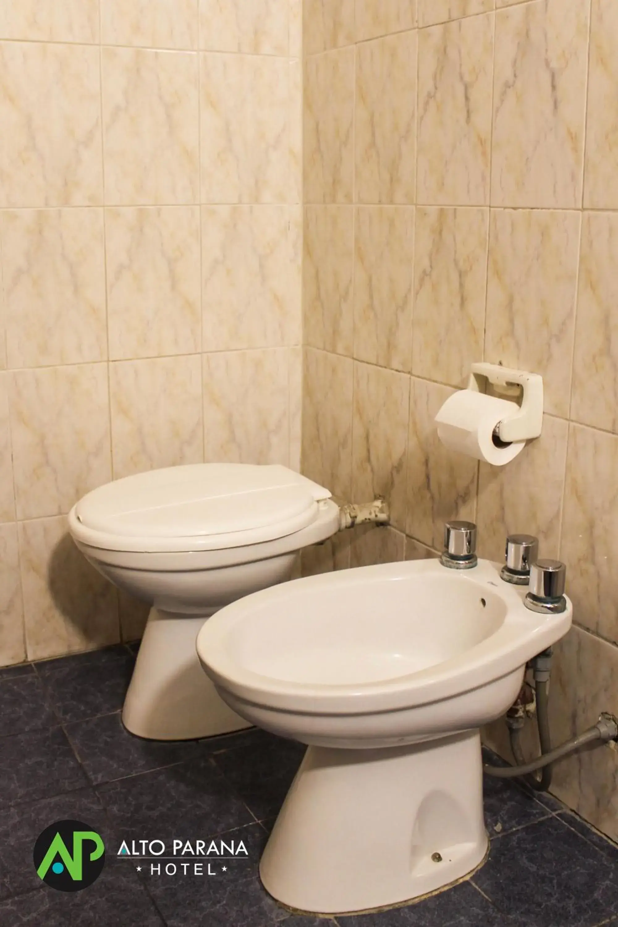 Bathroom in Hotel Alto Parana