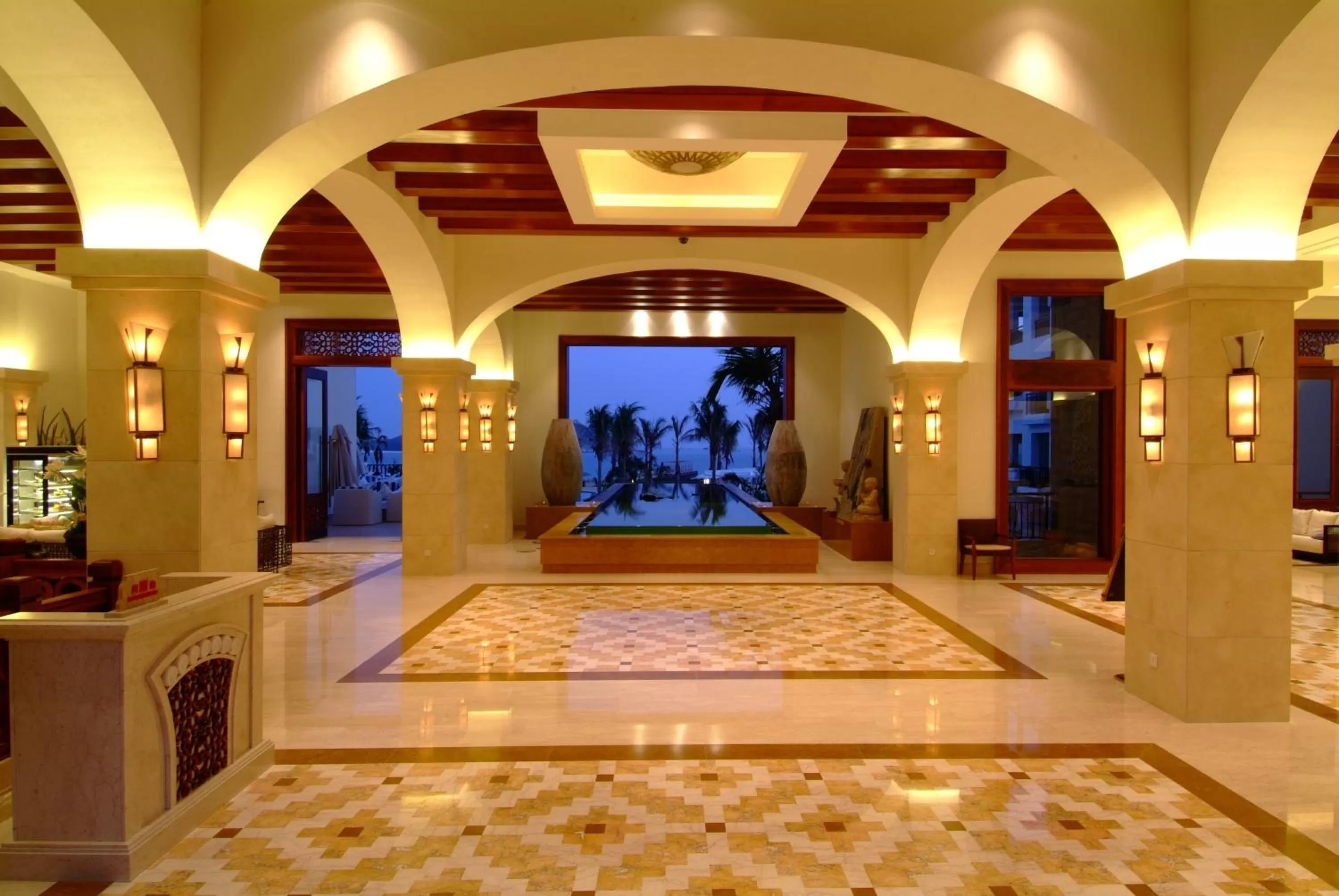Lobby or reception in Aegean Suites Sanya Yalong Bay Resort