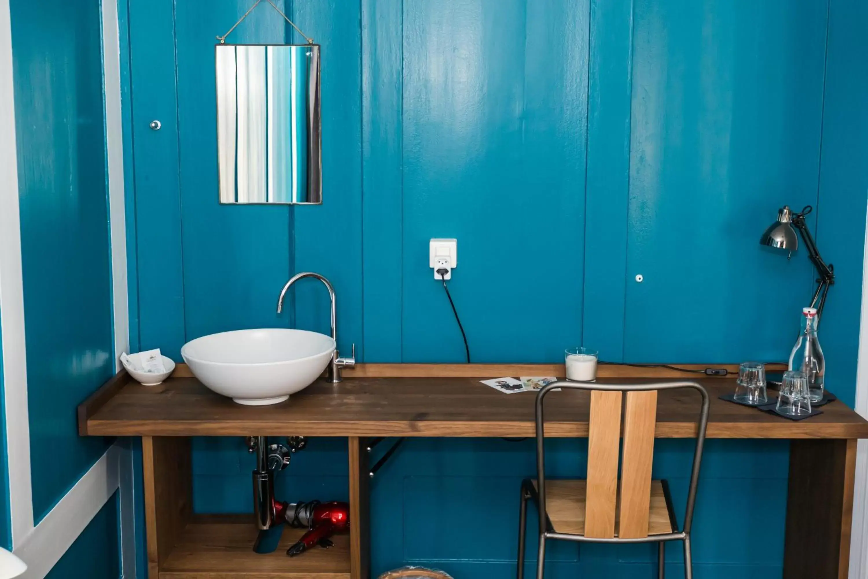 Decorative detail, Bathroom in Hotel Landhaus