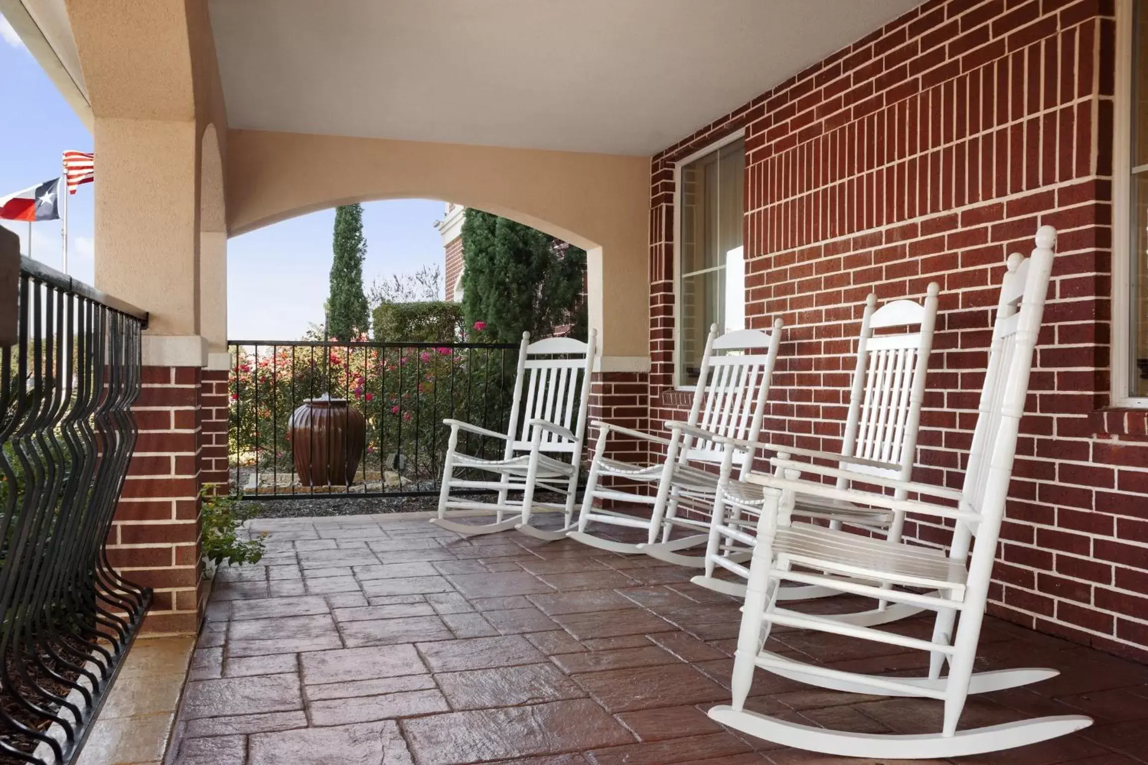 Balcony/Terrace in Country Inn & Suites by Radisson, College Station, TX