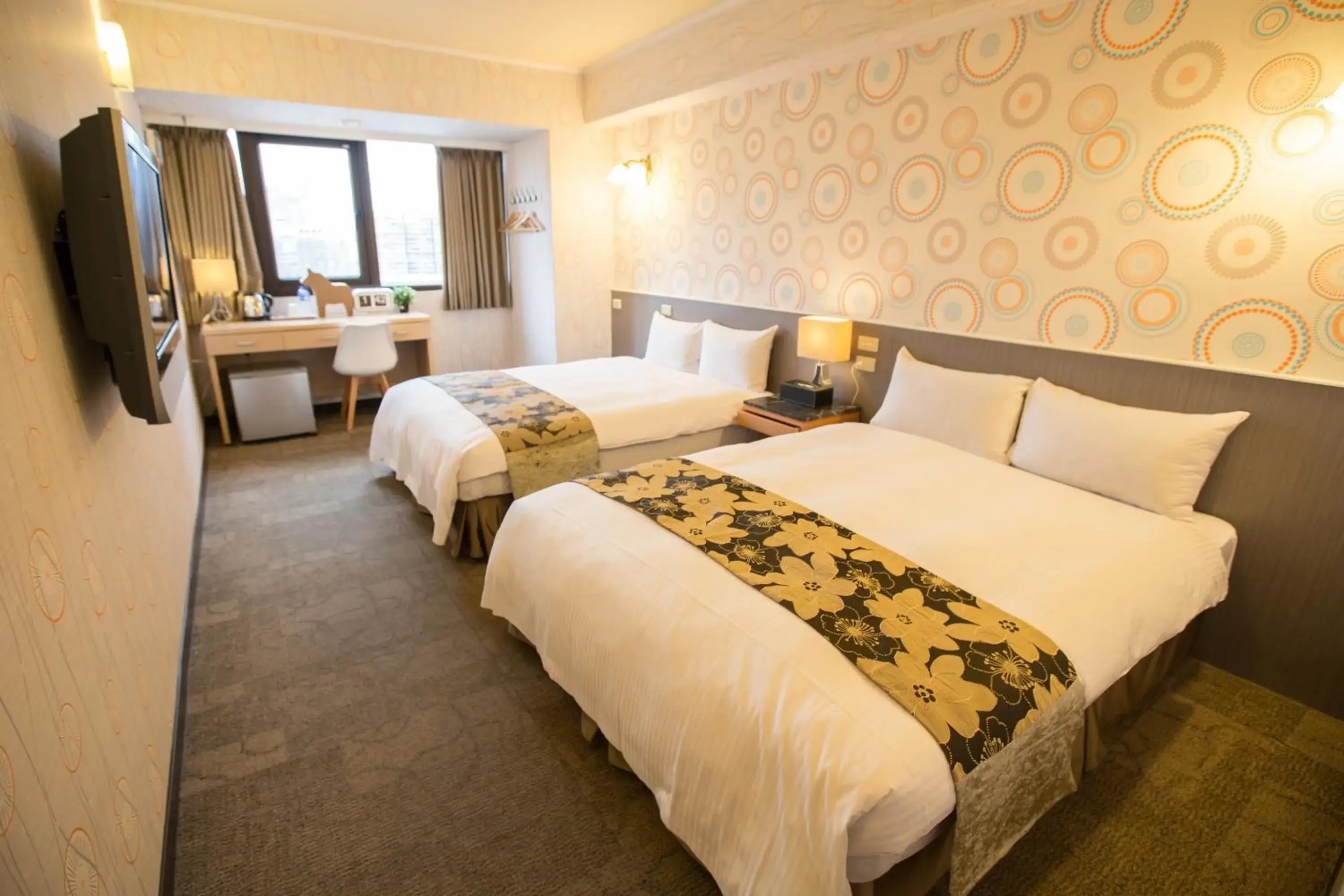 Bed in Ximen Relite Hotel