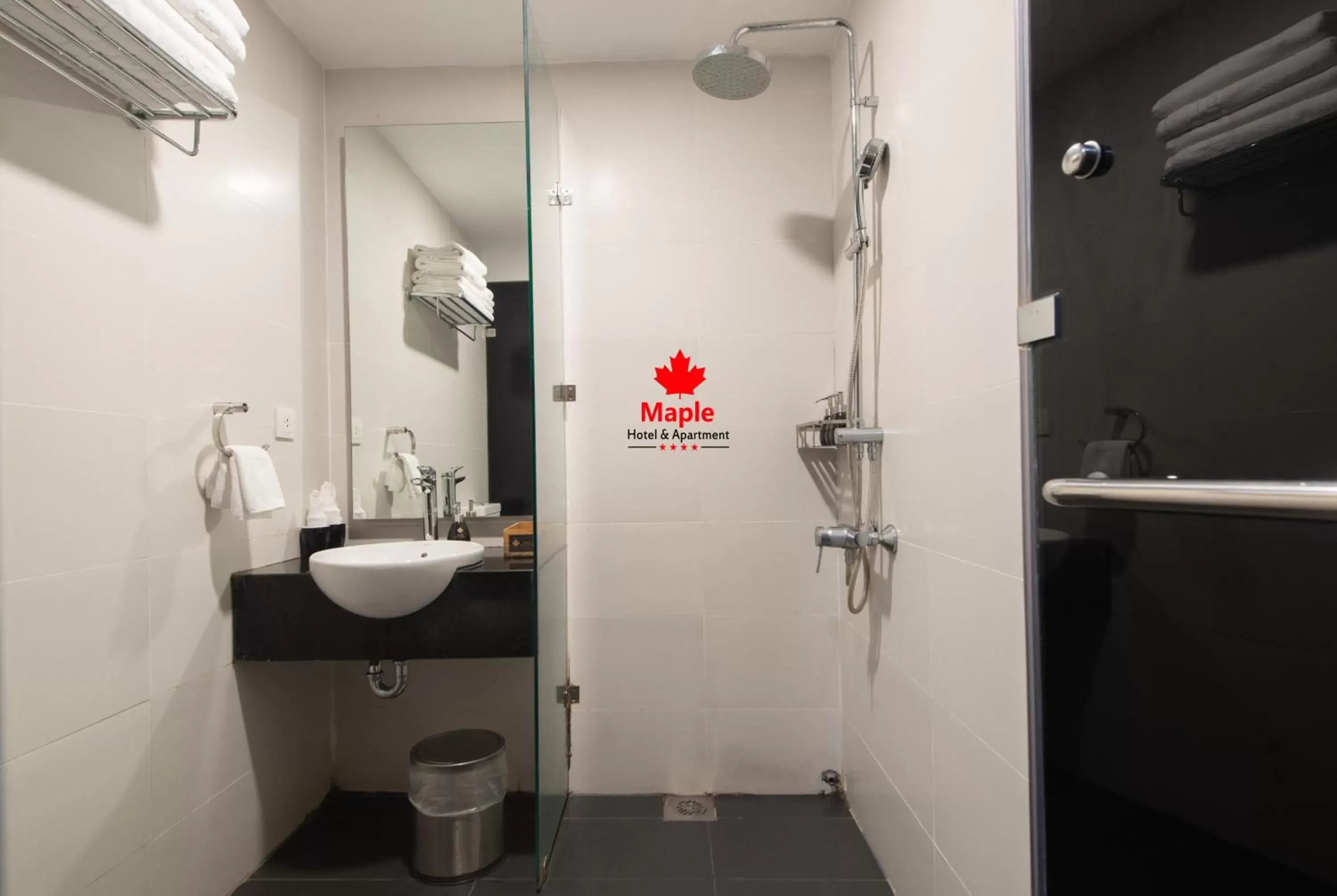 Toilet, Bathroom in Maple Hotel & Apartment