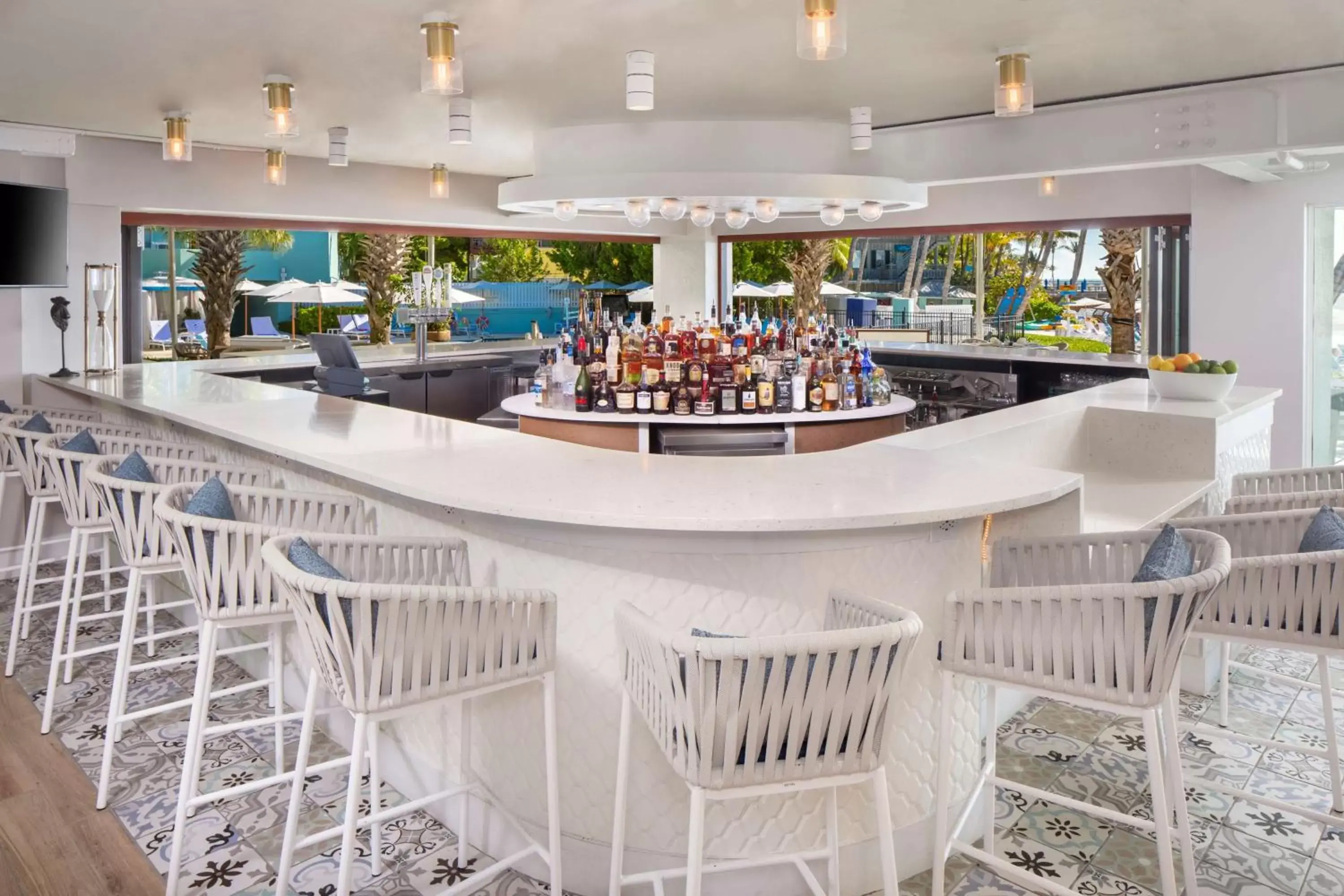 Lounge or bar, Lounge/Bar in The Reach Key West, Curio Collection by Hilton