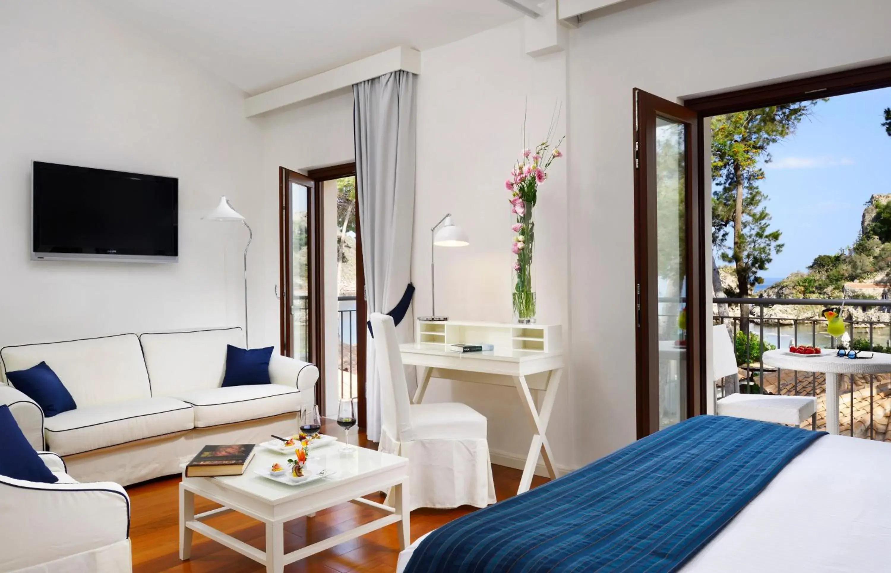 View (from property/room), Bed in La Plage Resort View (from property/room), Bed in La Plage Resort