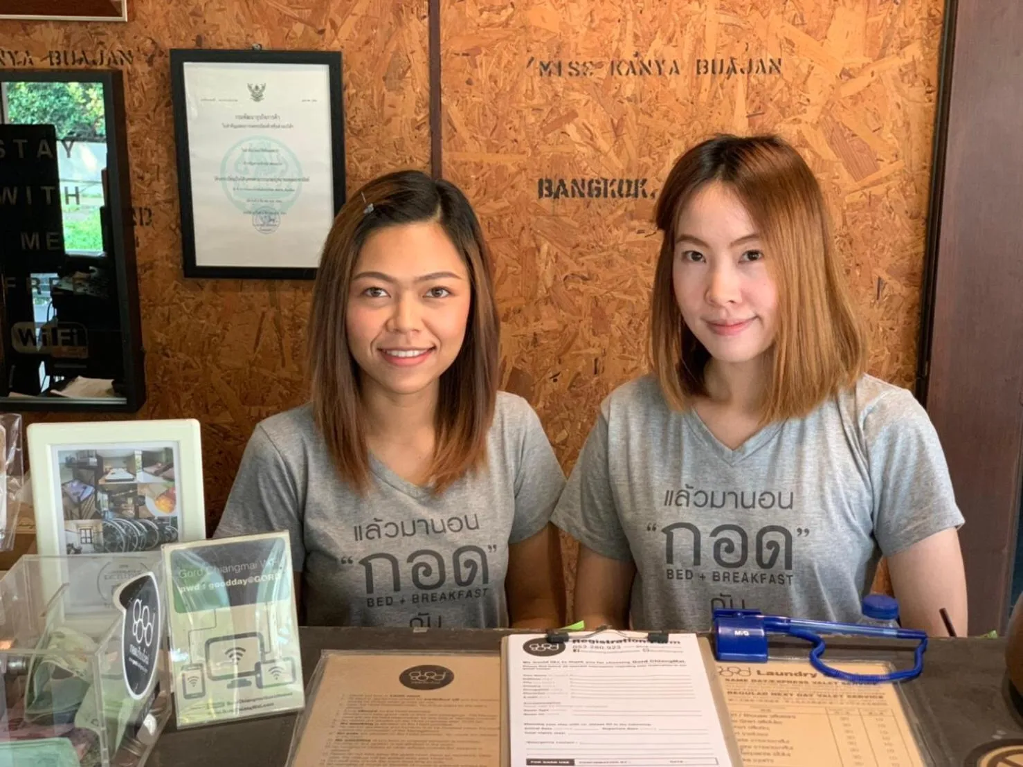 Staff in Gord ChiangMai Hotel