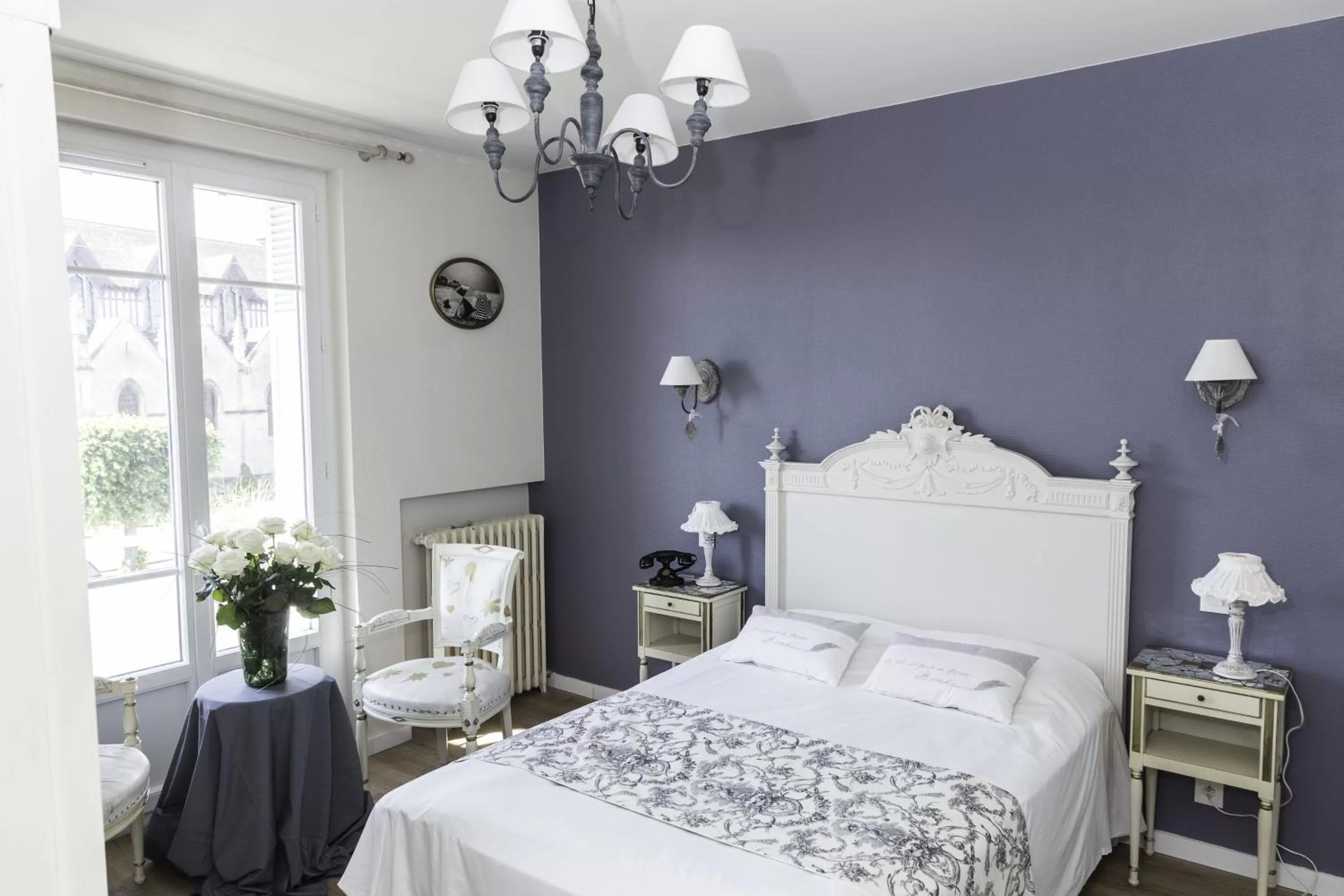 Bedroom, Bed in La Villa Les Mots Passants