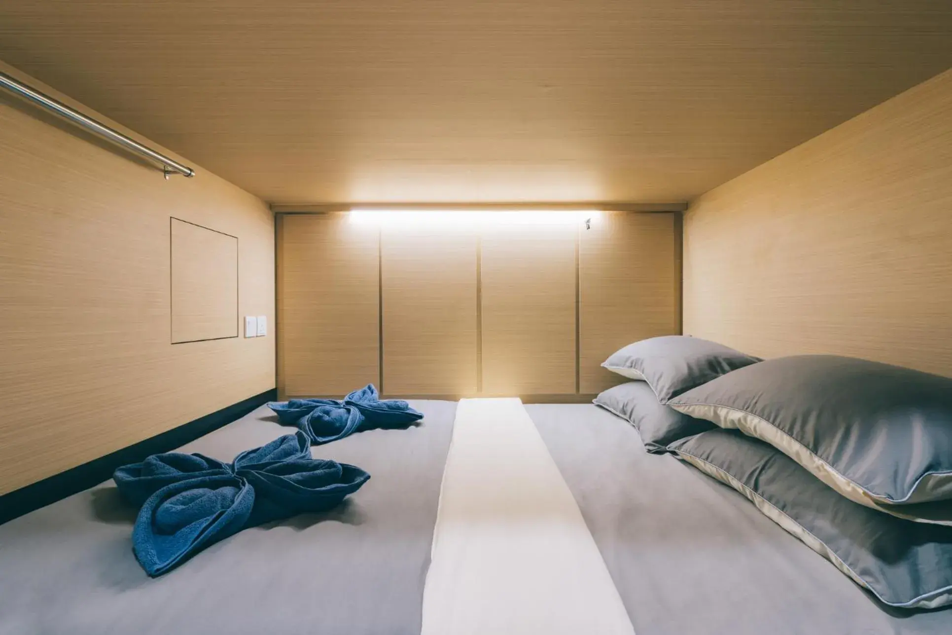 Bed in Wanderloft Capsule Hostel