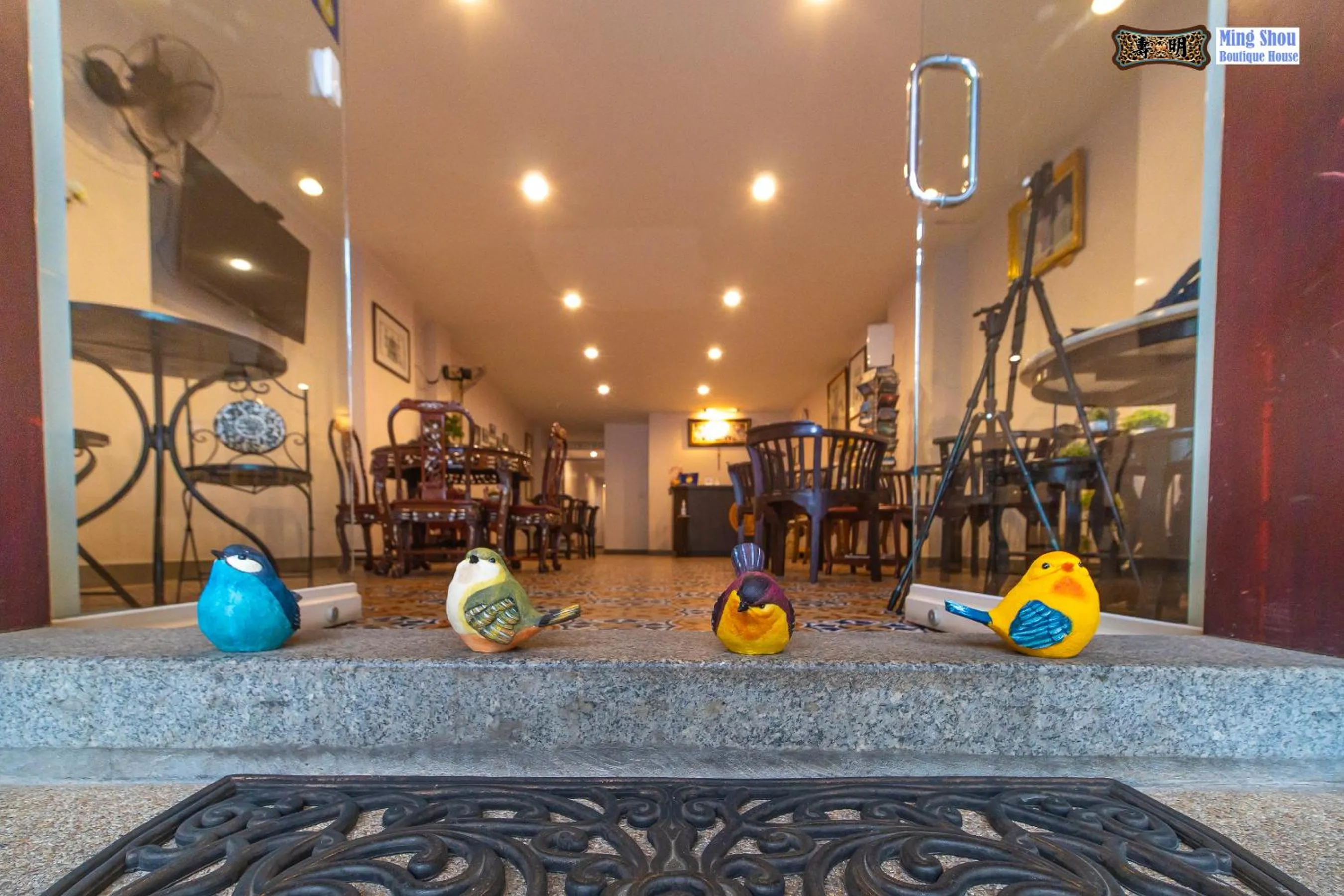 Decorative detail in Ming Shou Boutique House