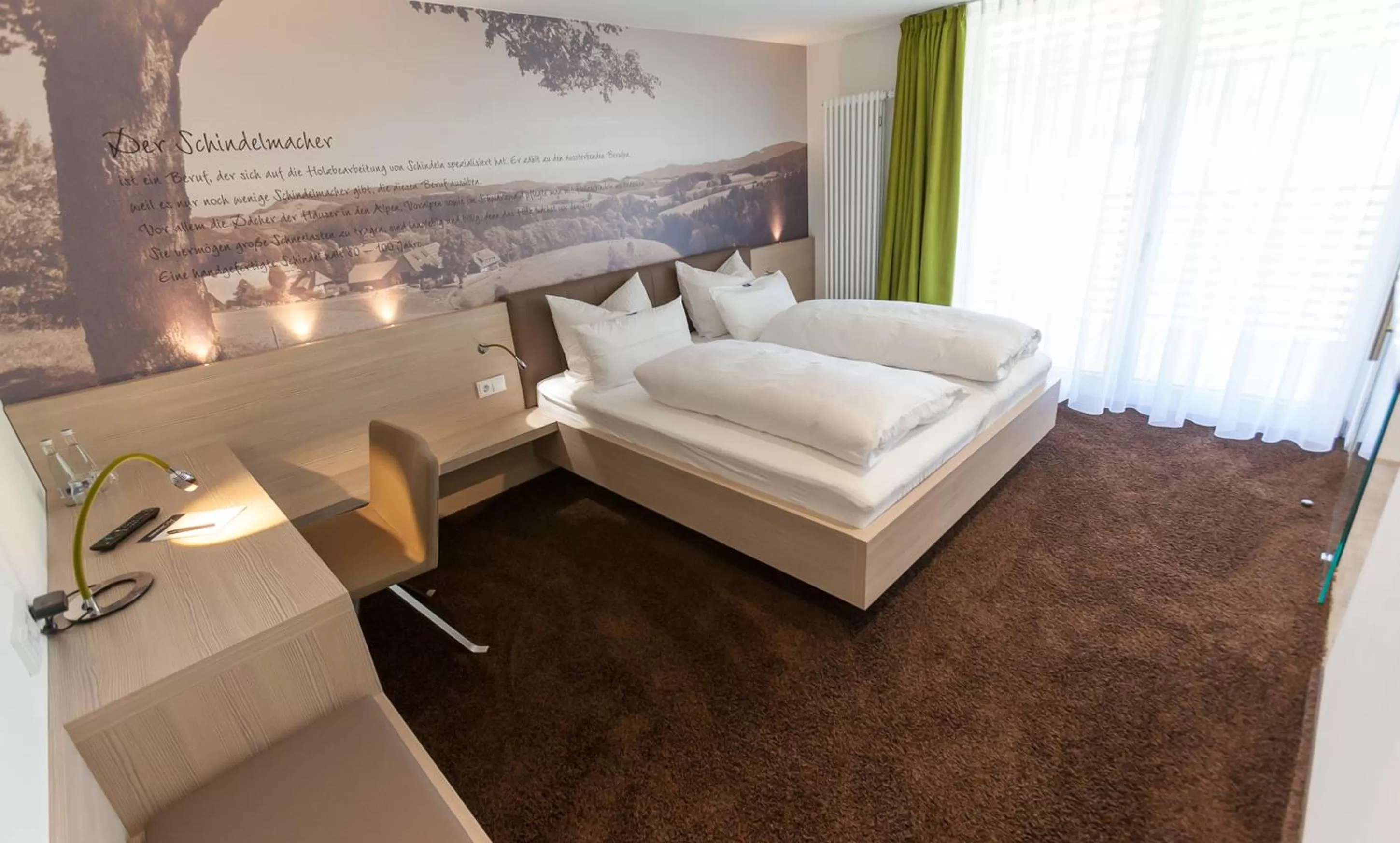 Bed in Bollenhuthotel Kirnbacher Hof