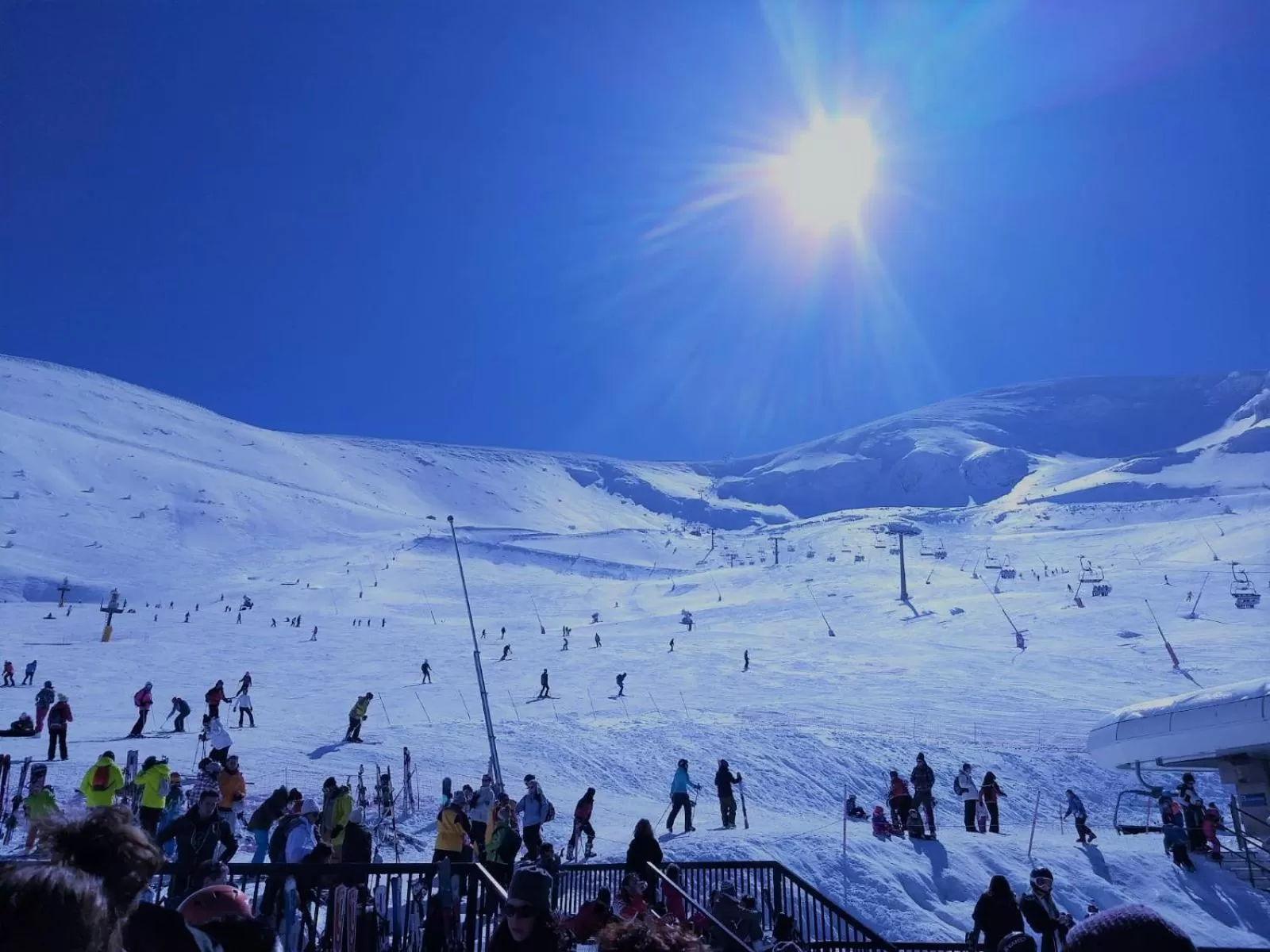 Winter in Parador de Santo Domingo de la Calzada