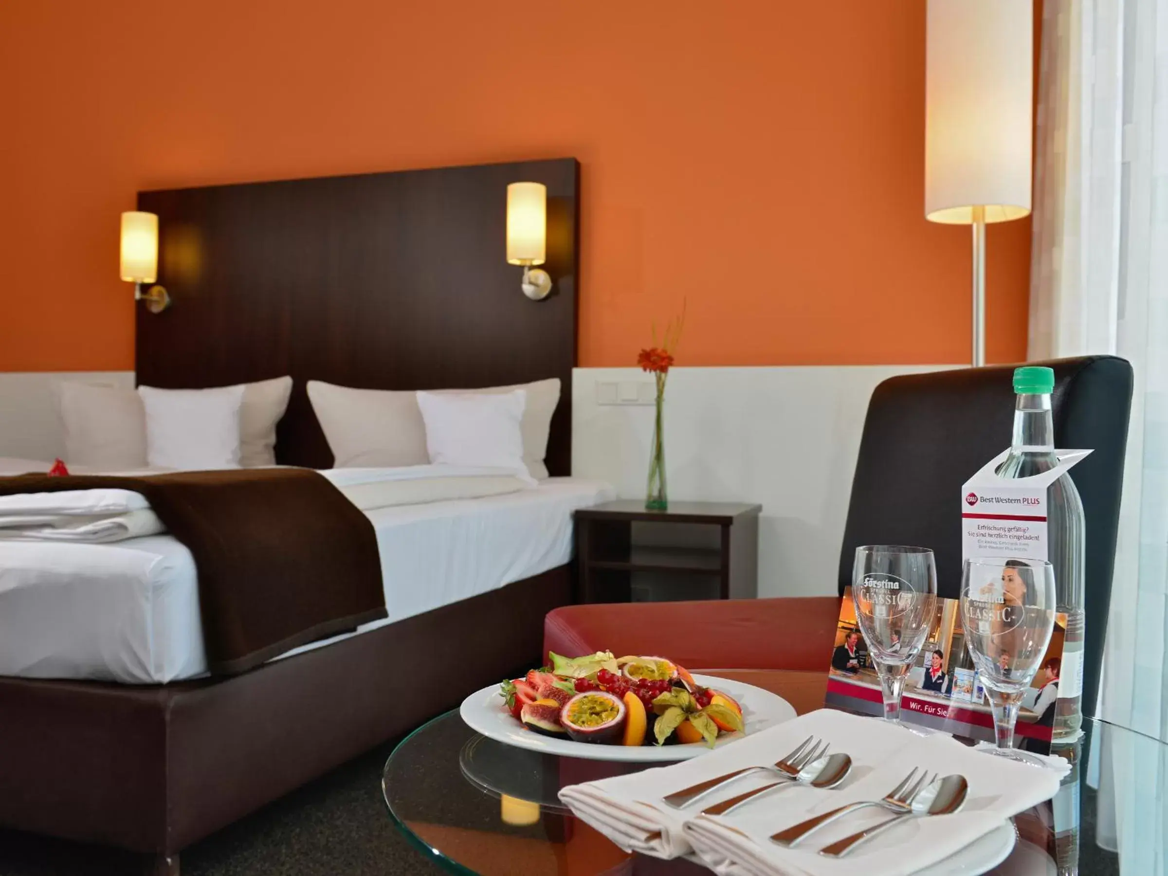 Decorative detail, Bed in Best Western Plus Konrad Zuse Hotel Decorative detail, Bed in Best Western Plus Konrad Zuse Hotel