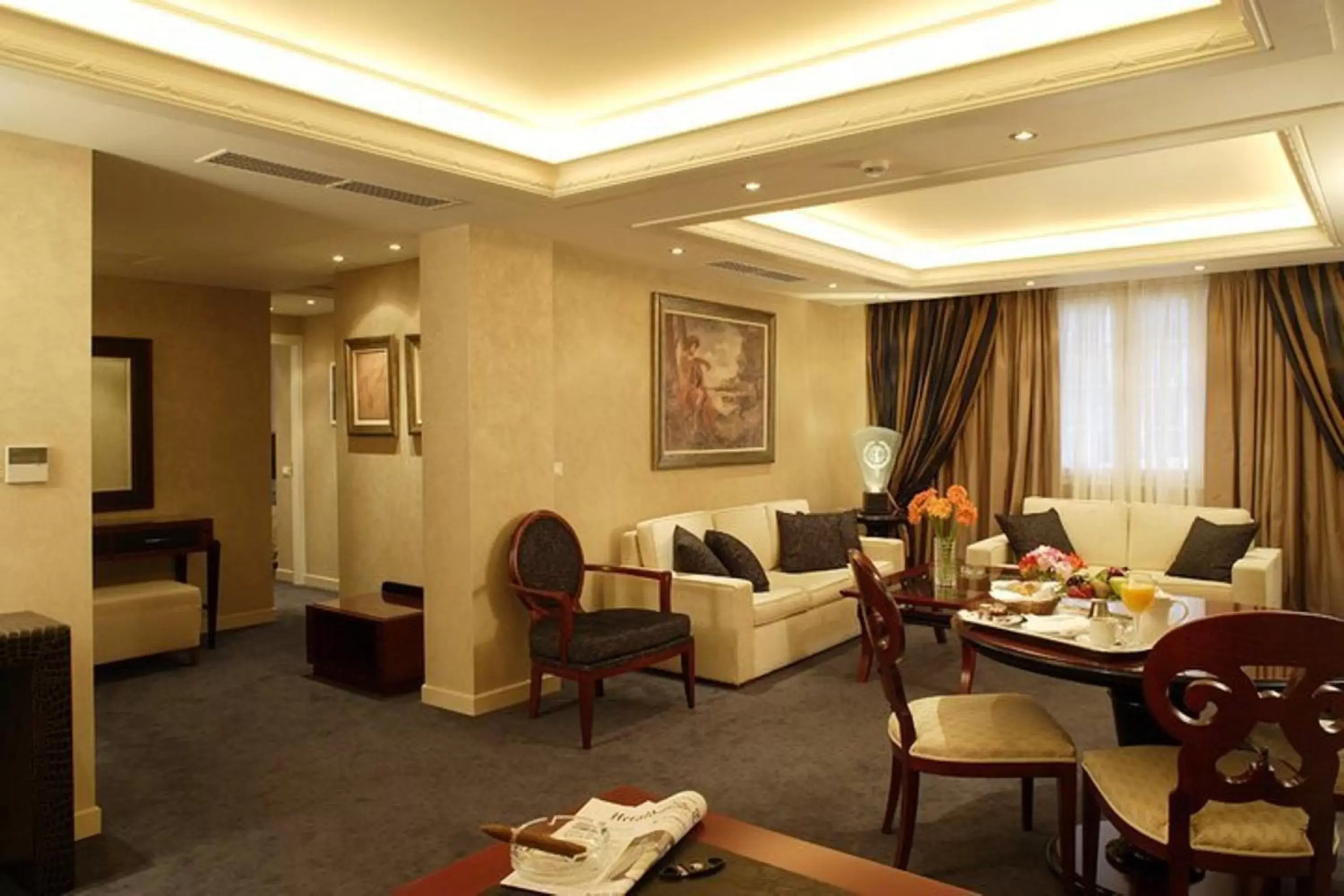 Living room, Restaurant/Places to Eat in Theoxenia House Hotel