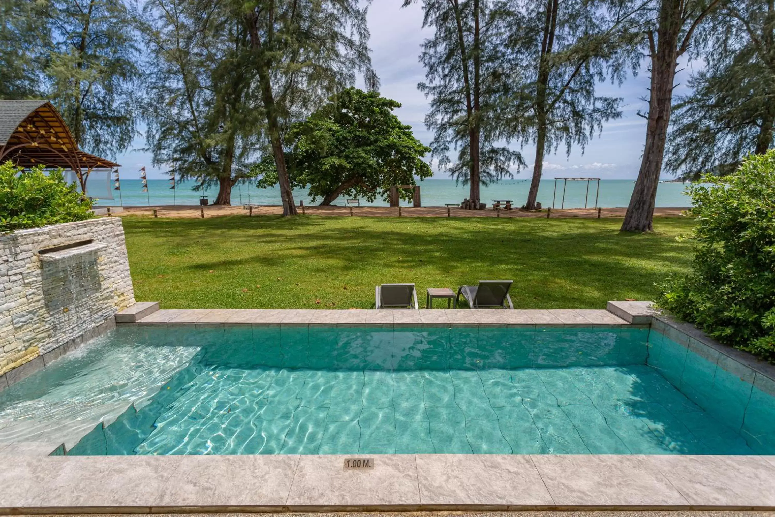 Natural landscape, Swimming Pool in Khaolak Emerald Surf Beach Resort and Spa - SHA Extra Plus