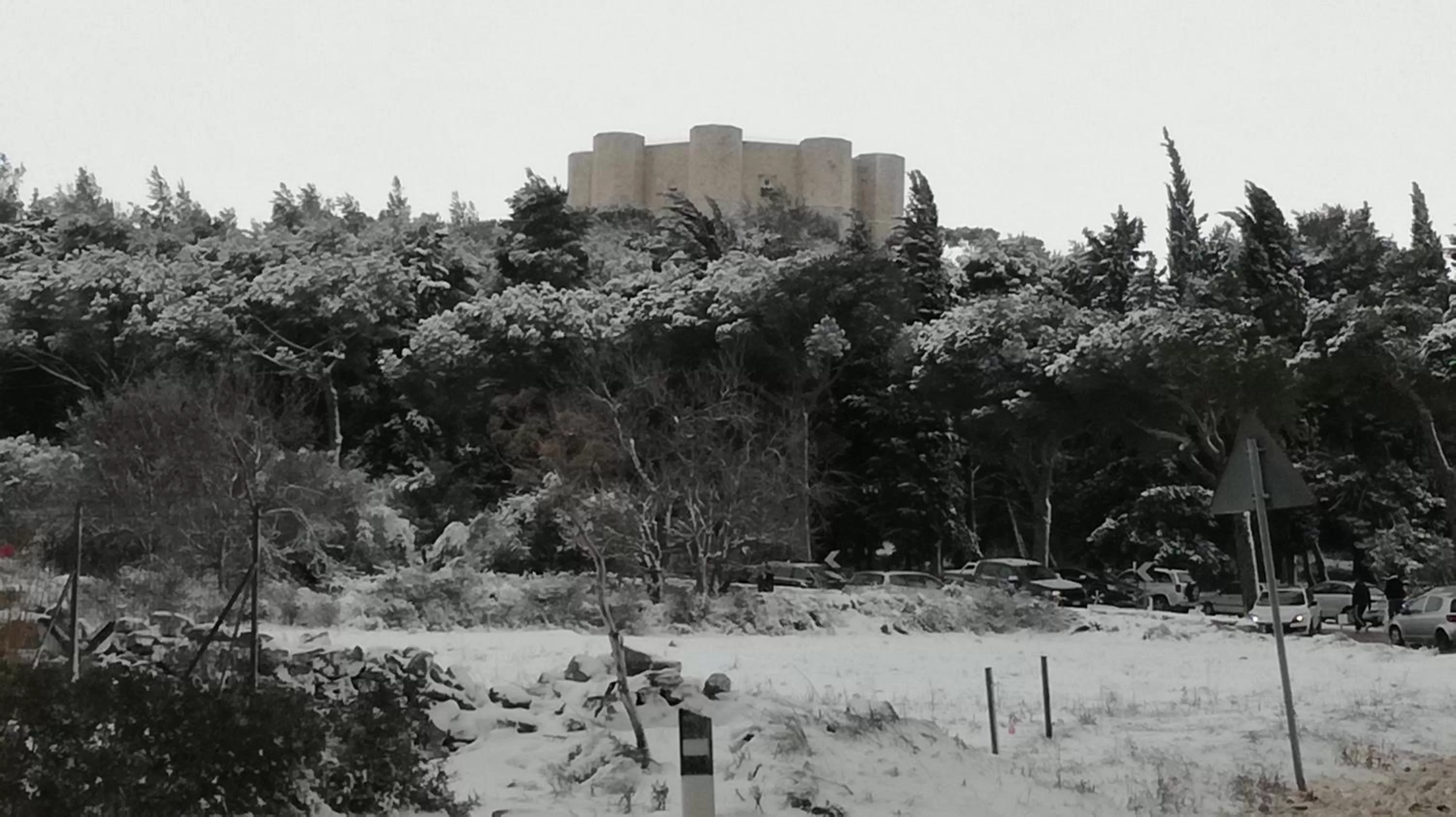 Natural landscape in B&B Villa Mediterranea with parking space