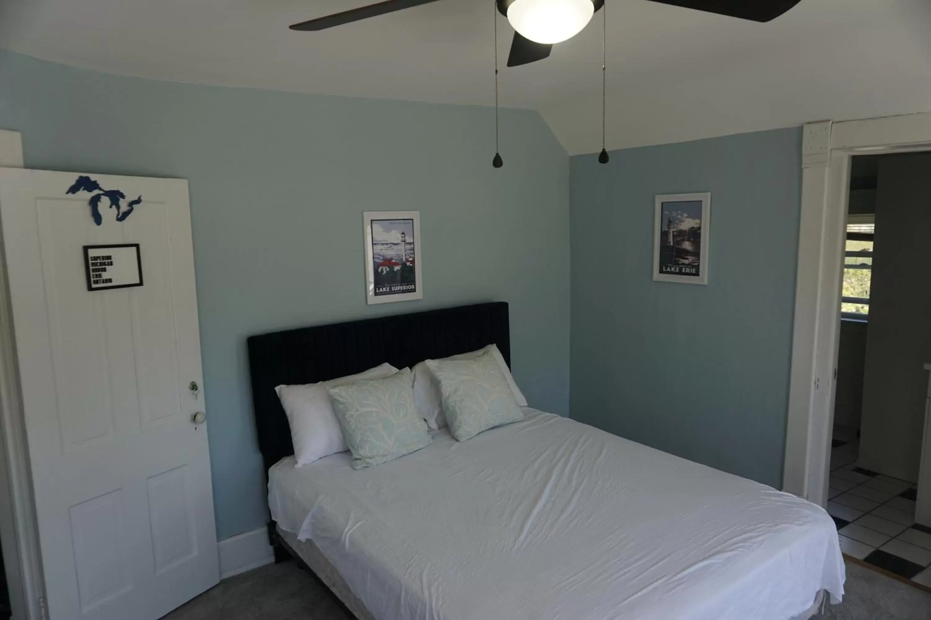 Bed in Charlevoix House - The Northside Bed in Charlevoix House - The Northside