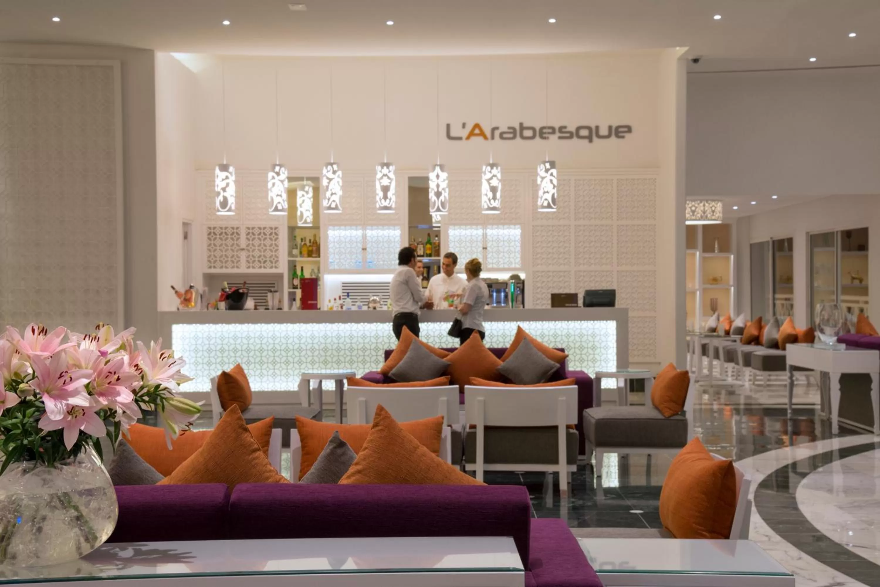 Lounge or bar in Radisson Blu Resort & Thalasso Hammamet