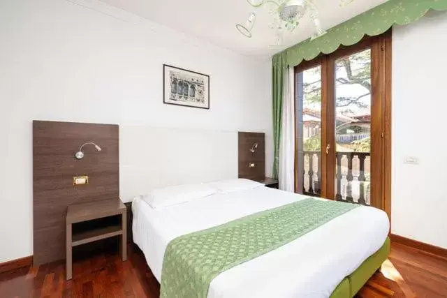 Bed in Hotel Villa Cipro